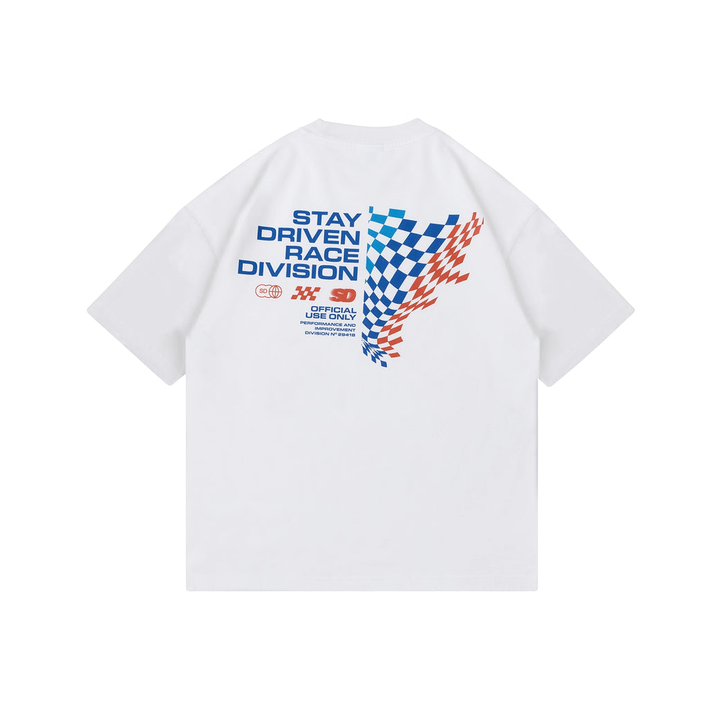 SD Race Division T-Shirt | White