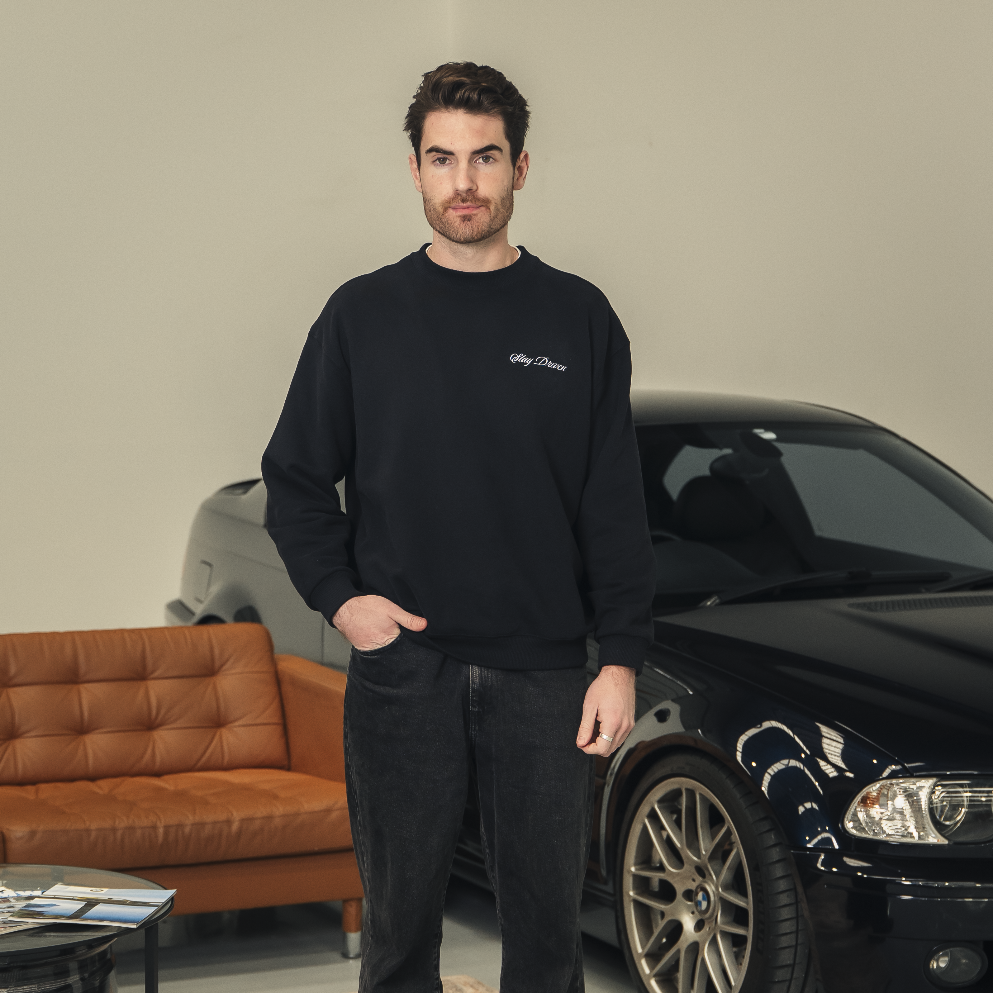SD Logo Crewneck | Black