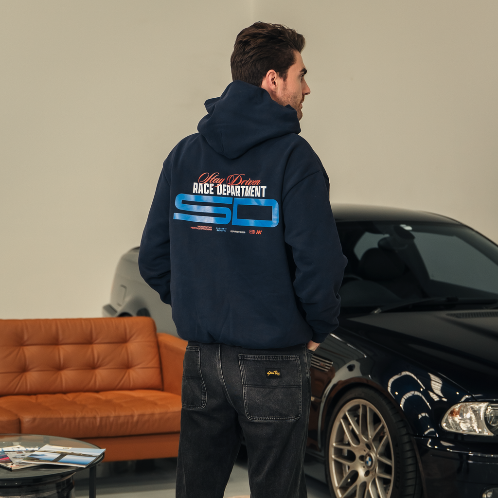 SD Race Department Hoodie | Faded Navy