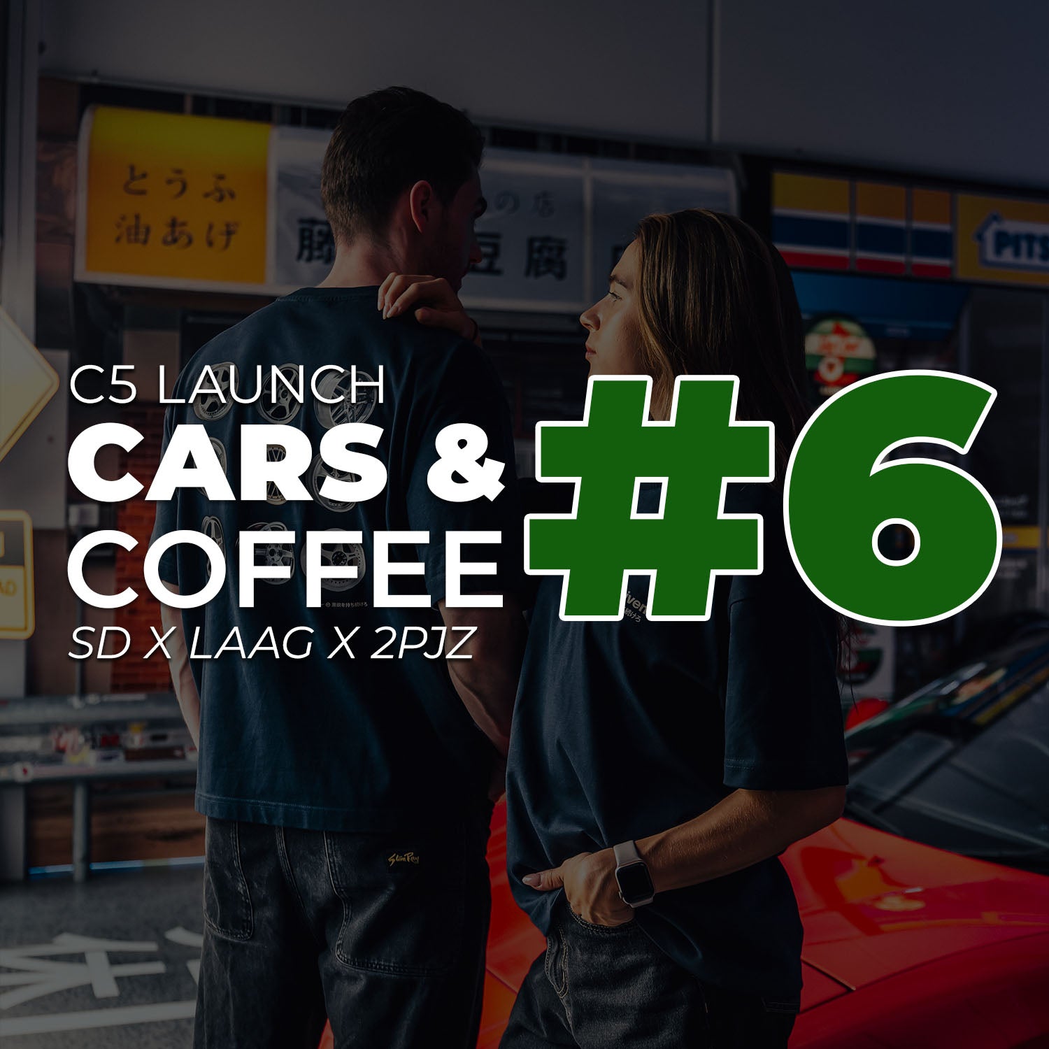 Cars and Coffee at Morris Moor — Inside Parking
