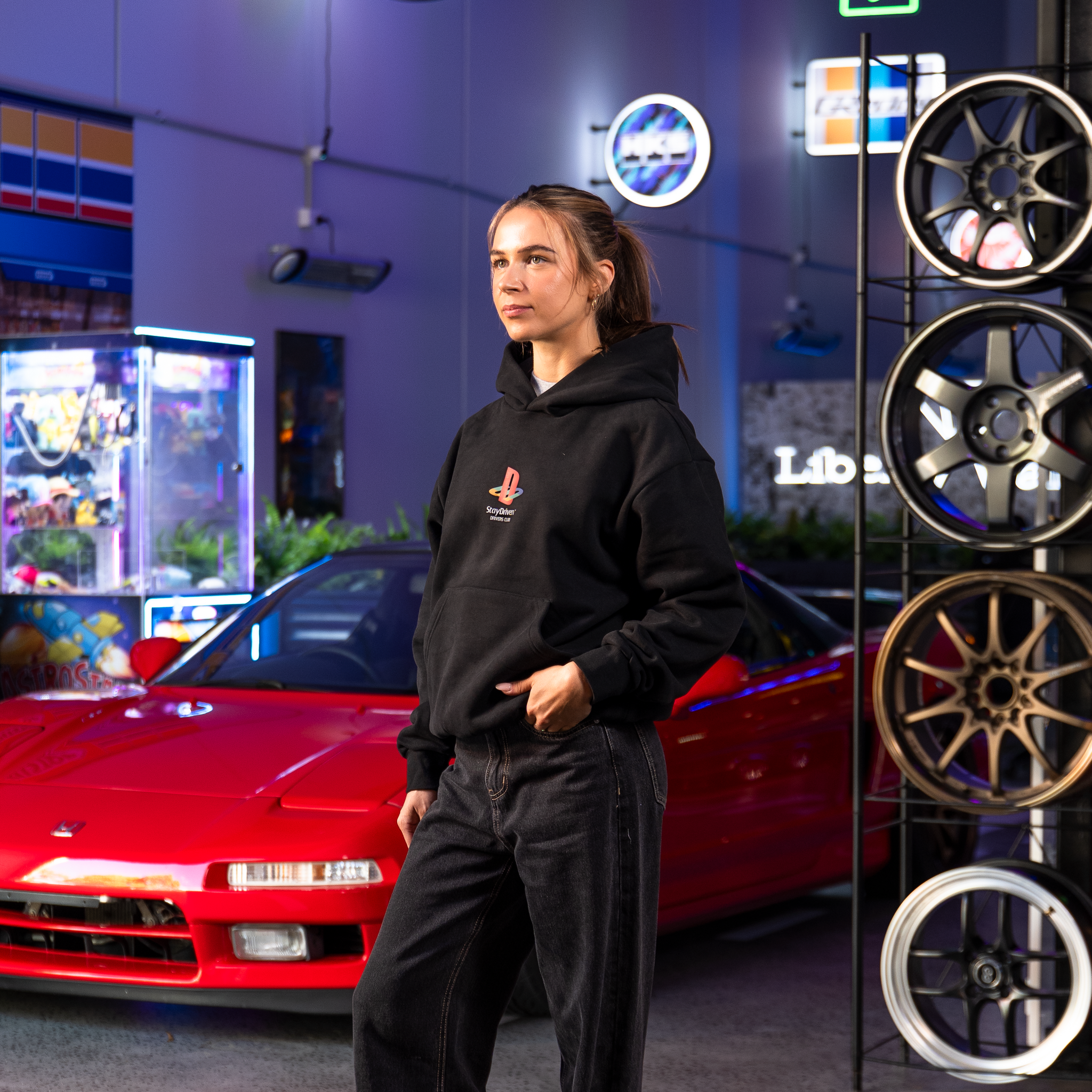 SD Compact Disc Hoodie | Black