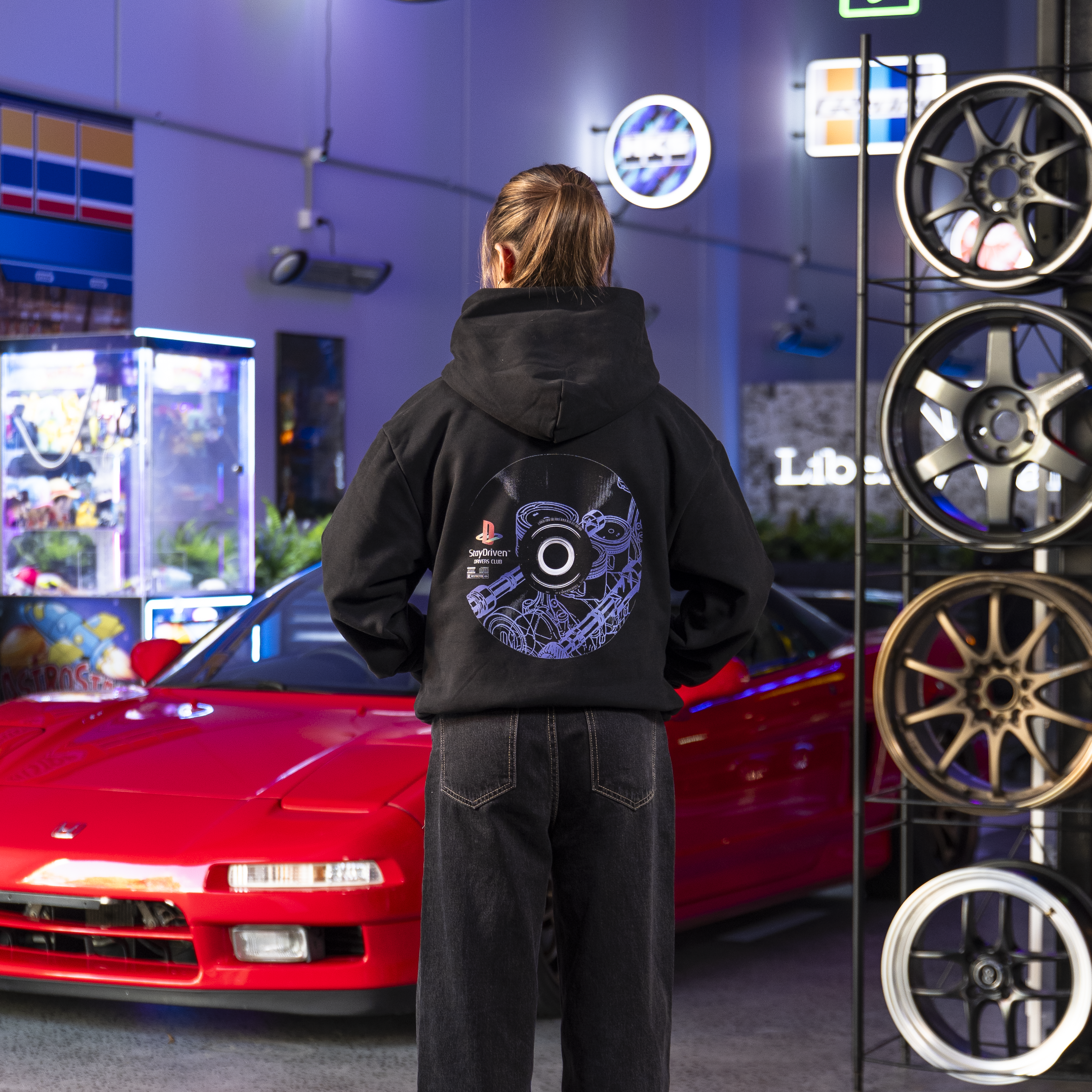 SD Compact Disc Hoodie | Black