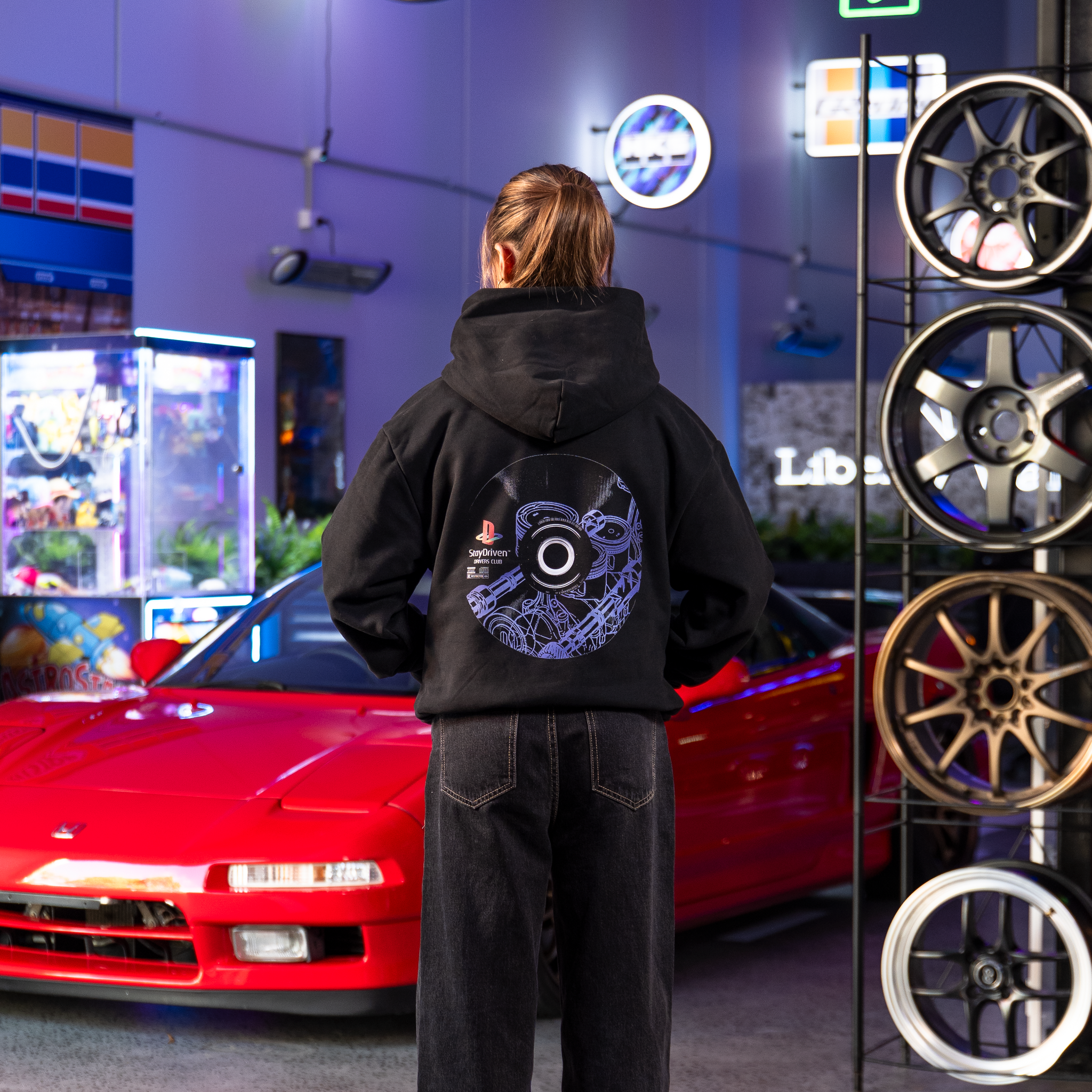 SD Compact Disc Hoodie | Black