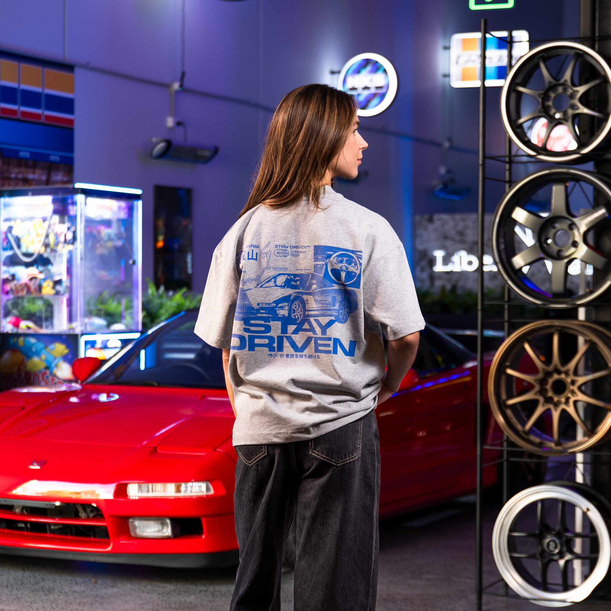 SD Akagiyama T-Shirt | Heather Grey