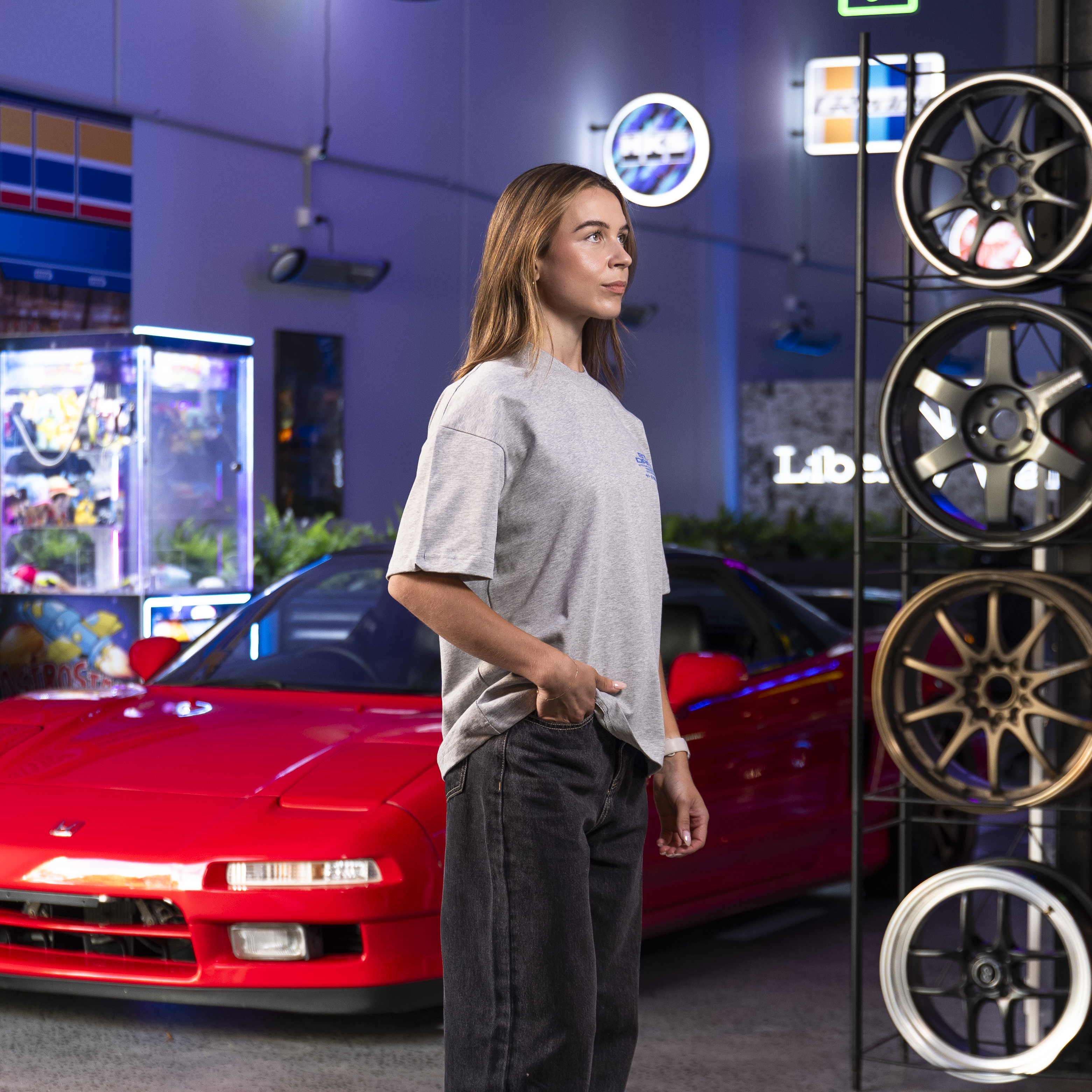 SD Akagiyama T-Shirt | Heather Grey