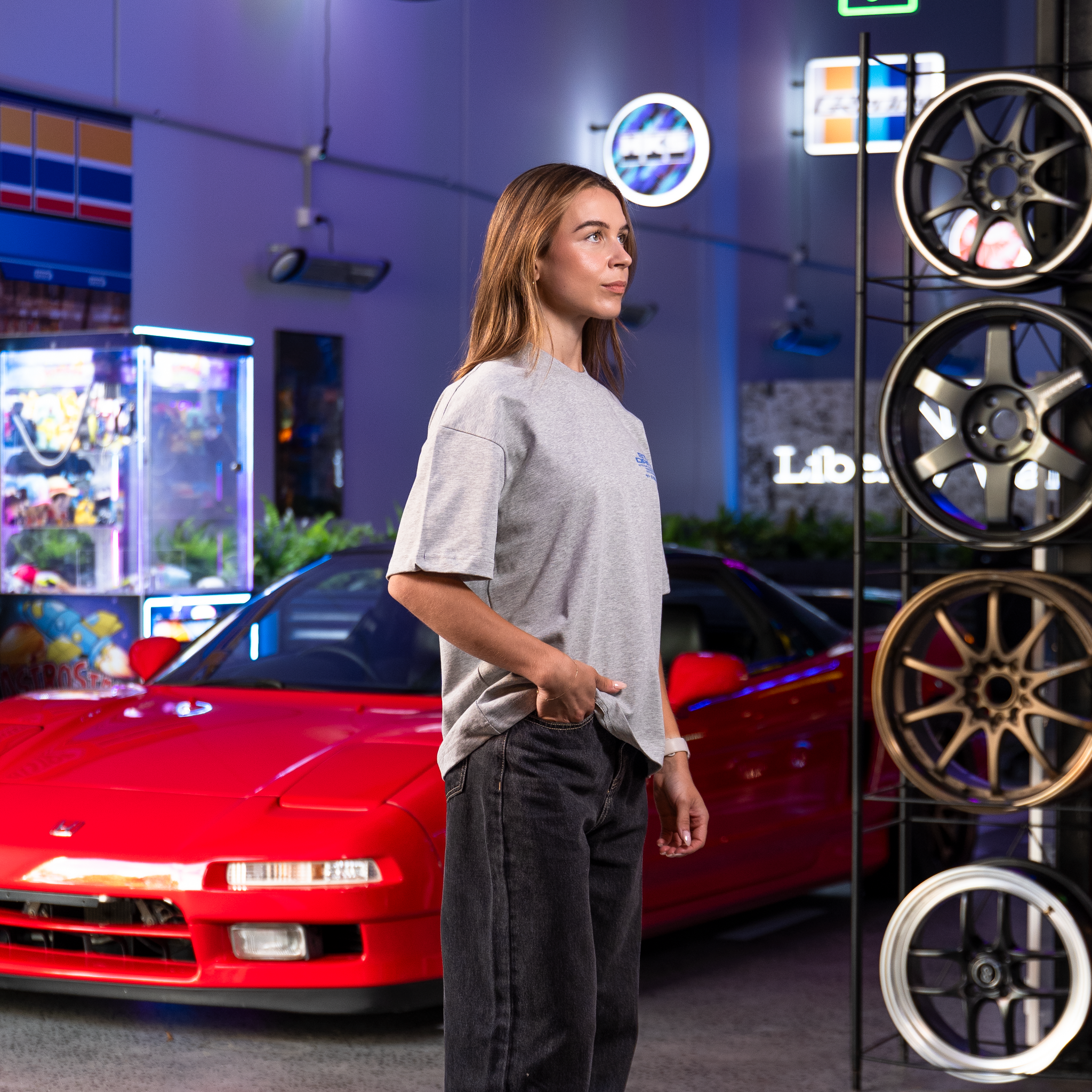 SD Akagiyama T-Shirt | Heather Grey