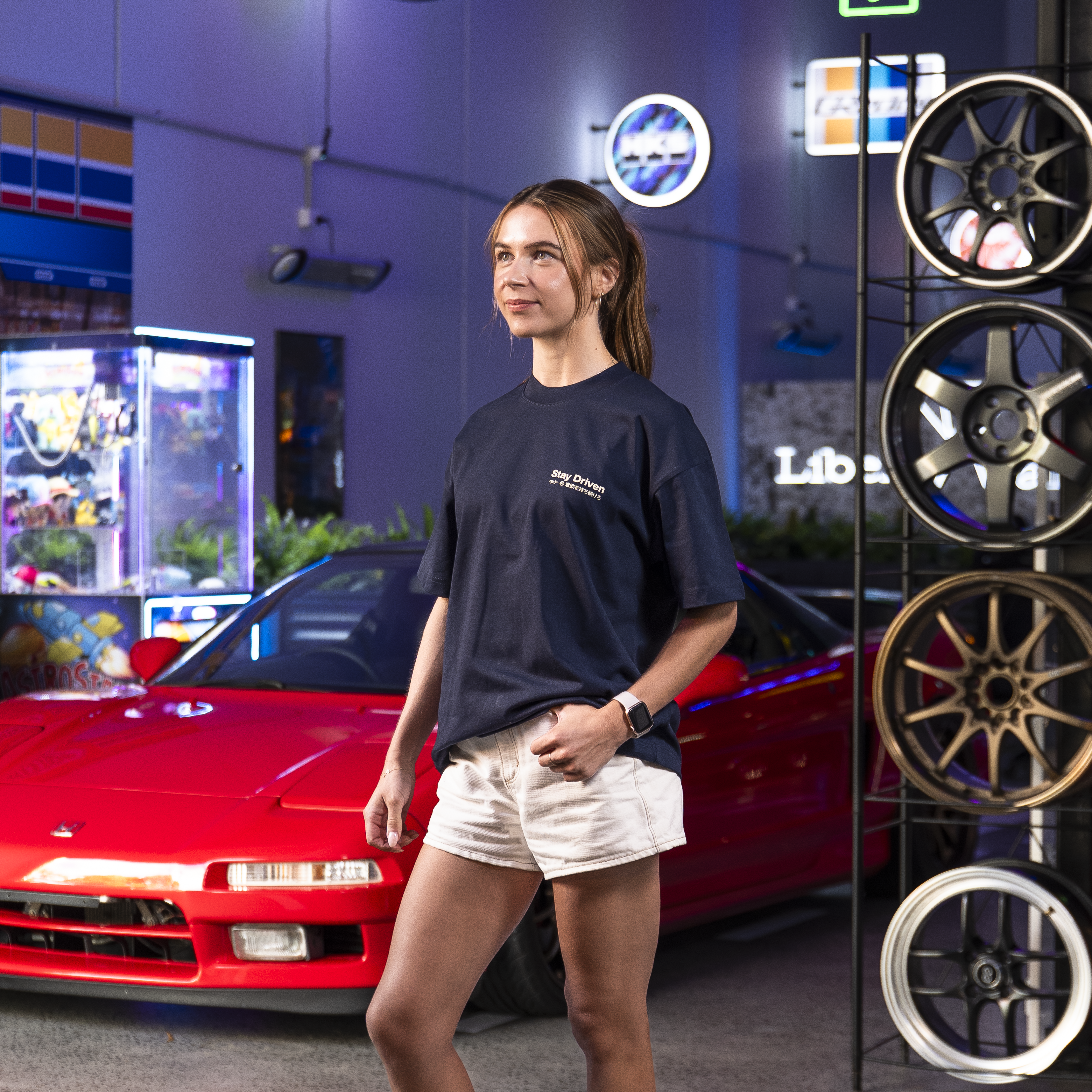 SD Wheel T-Shirt | Navy