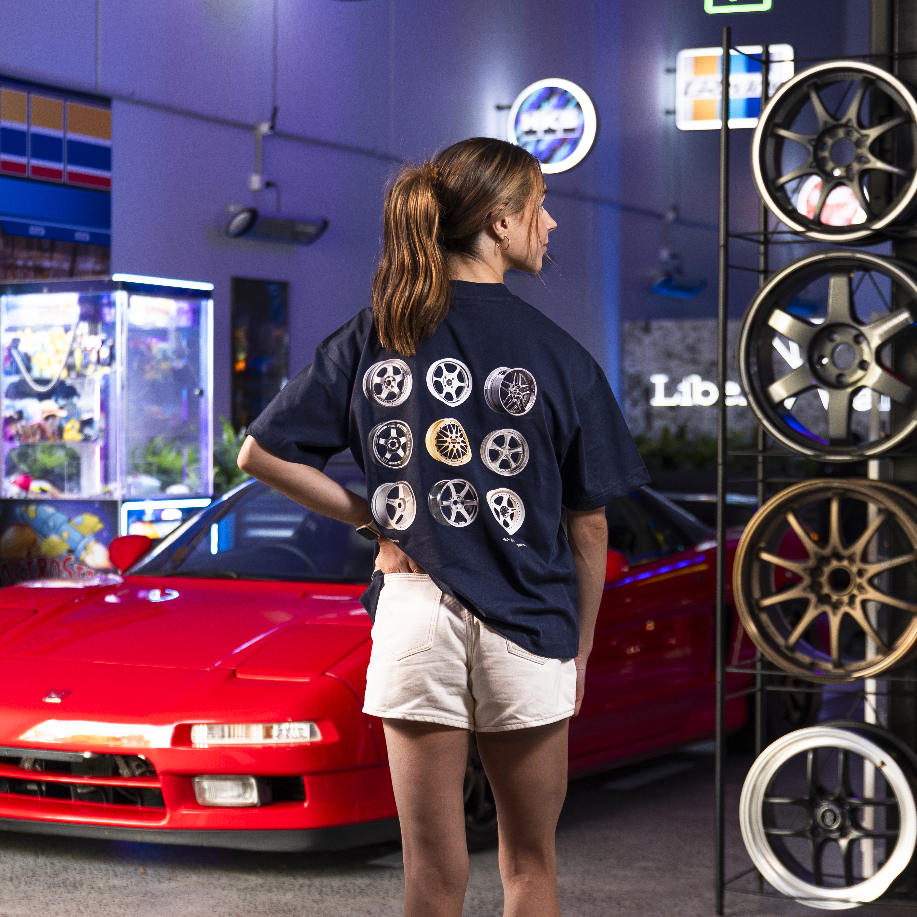 SD Wheel T-Shirt | Navy