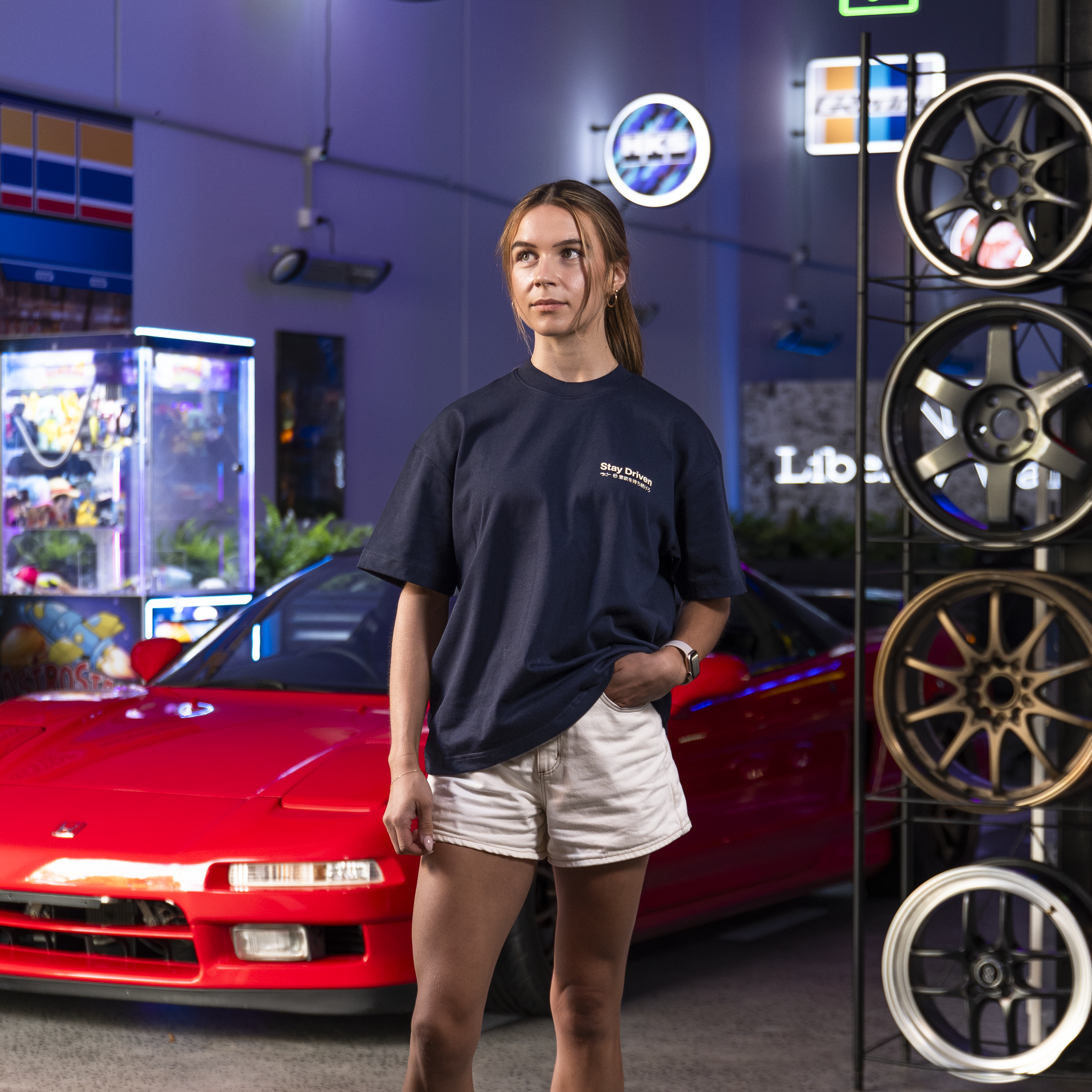 SD Wheel T-Shirt | Navy