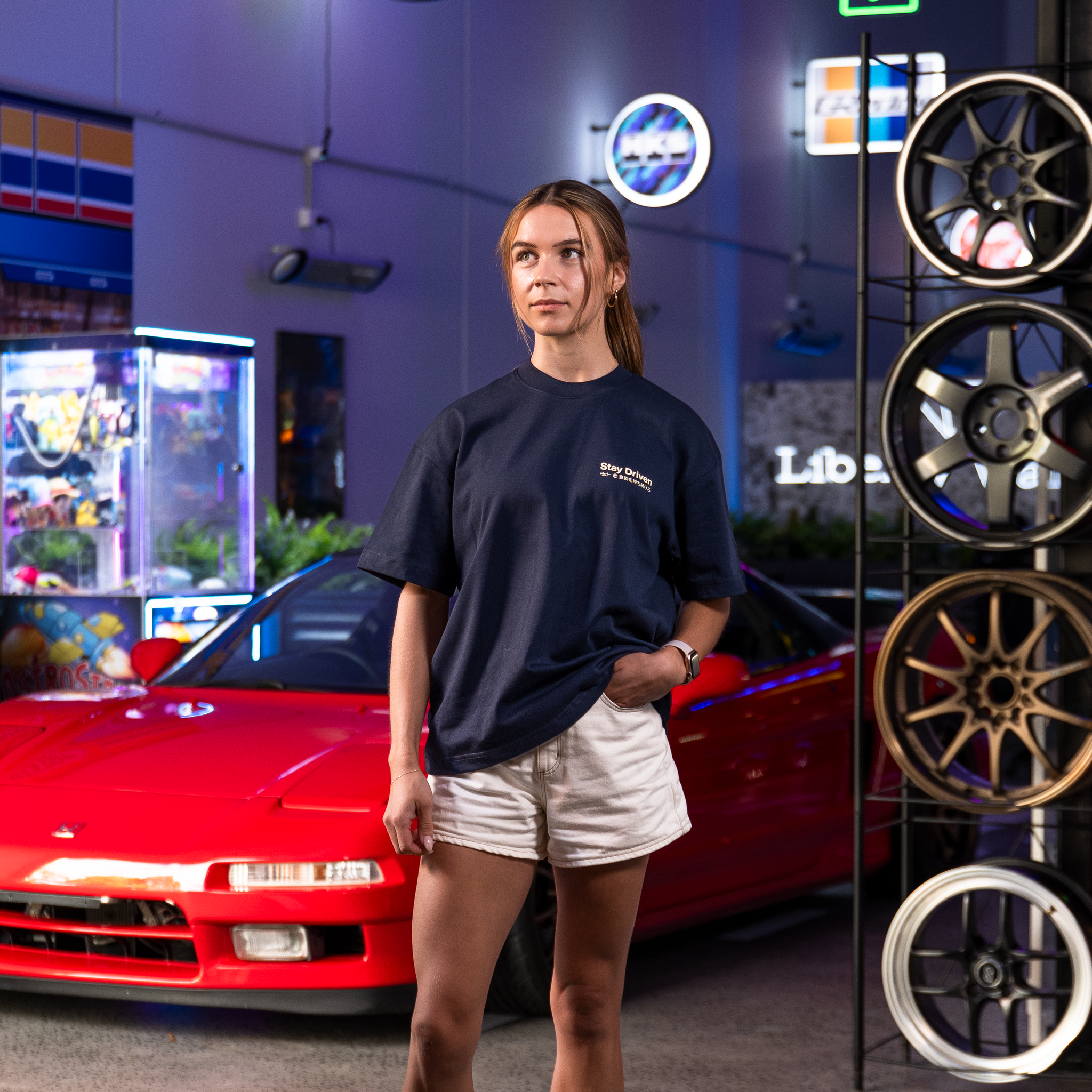 SD Wheel T-Shirt | Navy