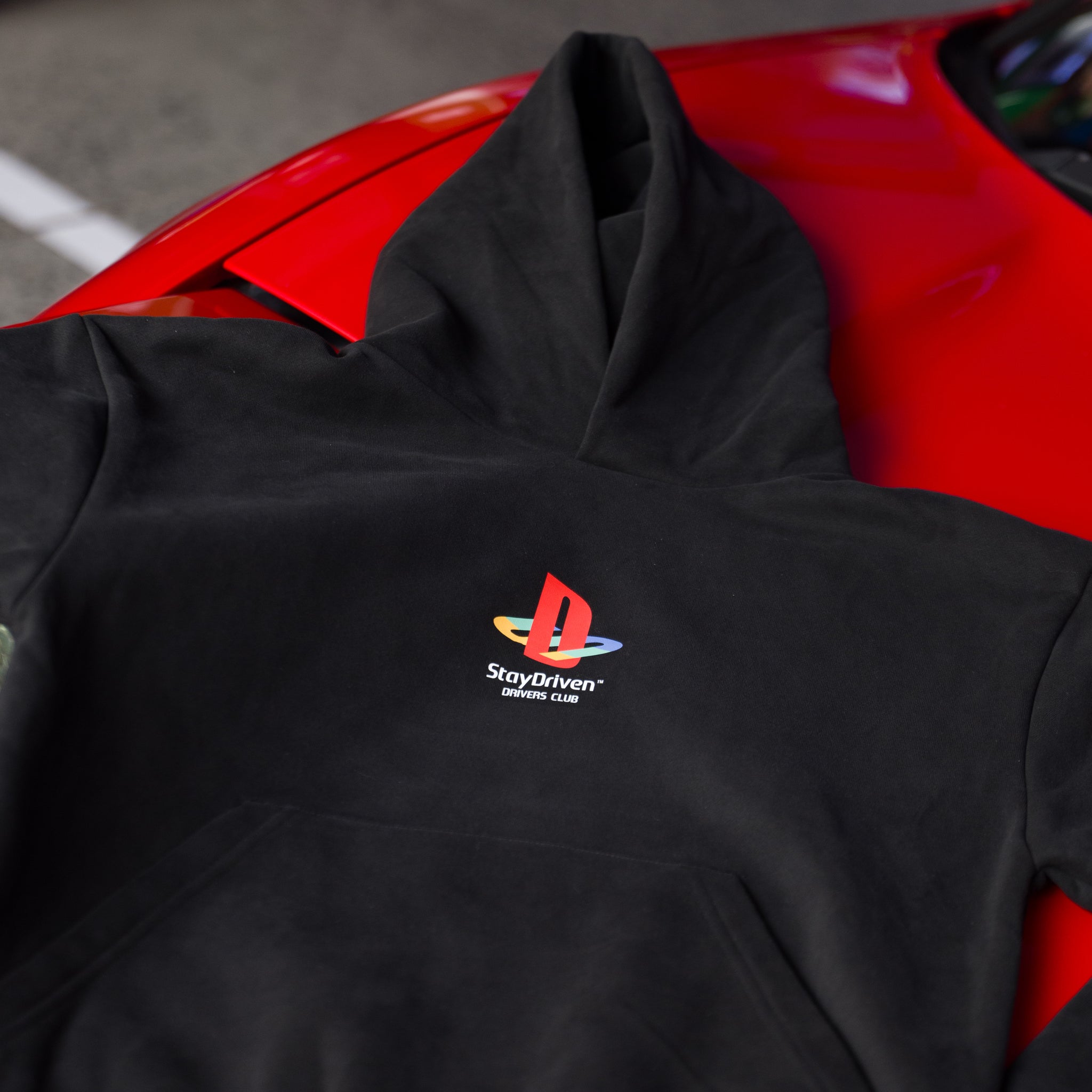 SD Compact Disc Hoodie | Black