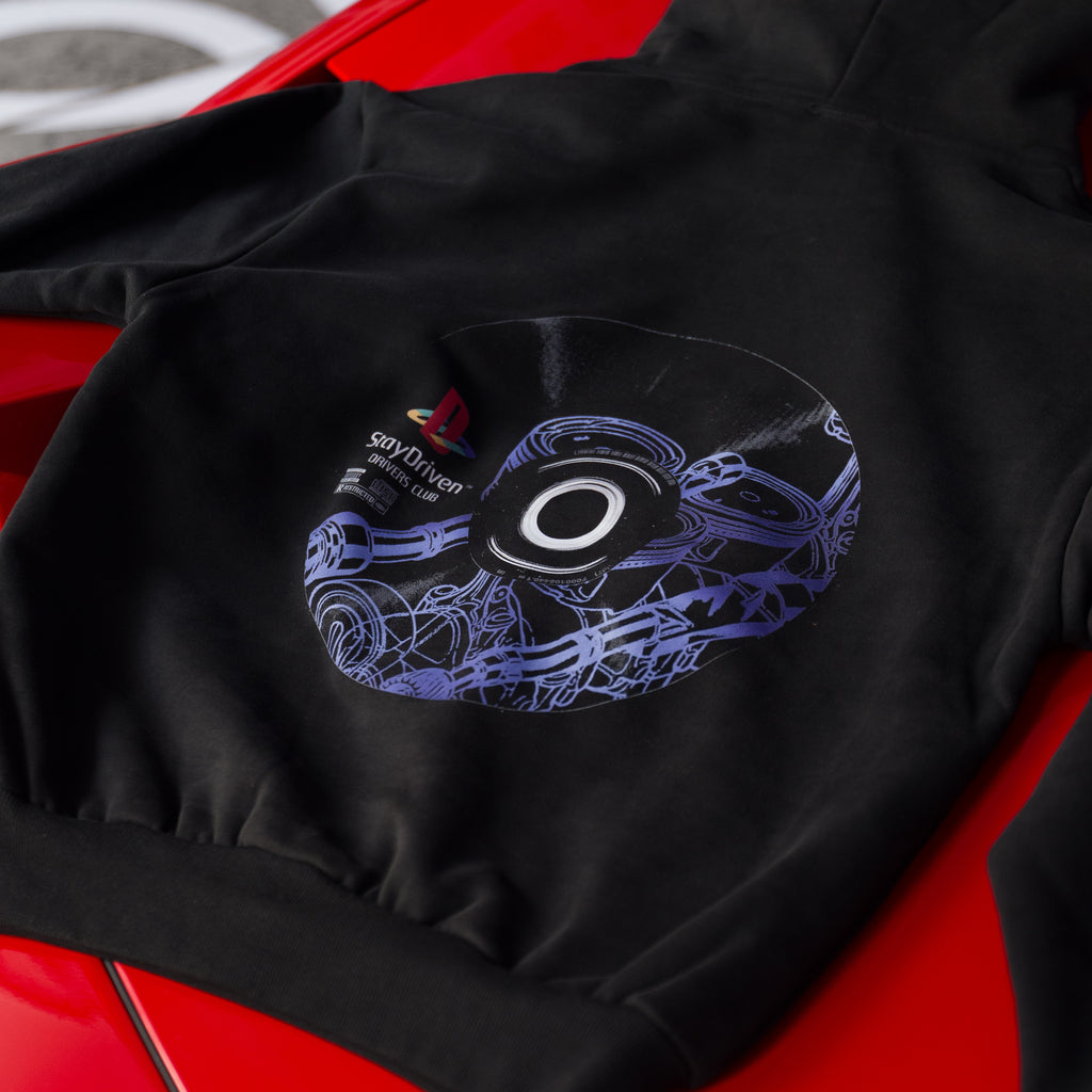 SD Compact Disc Hoodie | Black