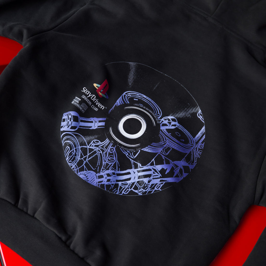 SD Compact Disc Hoodie | Black