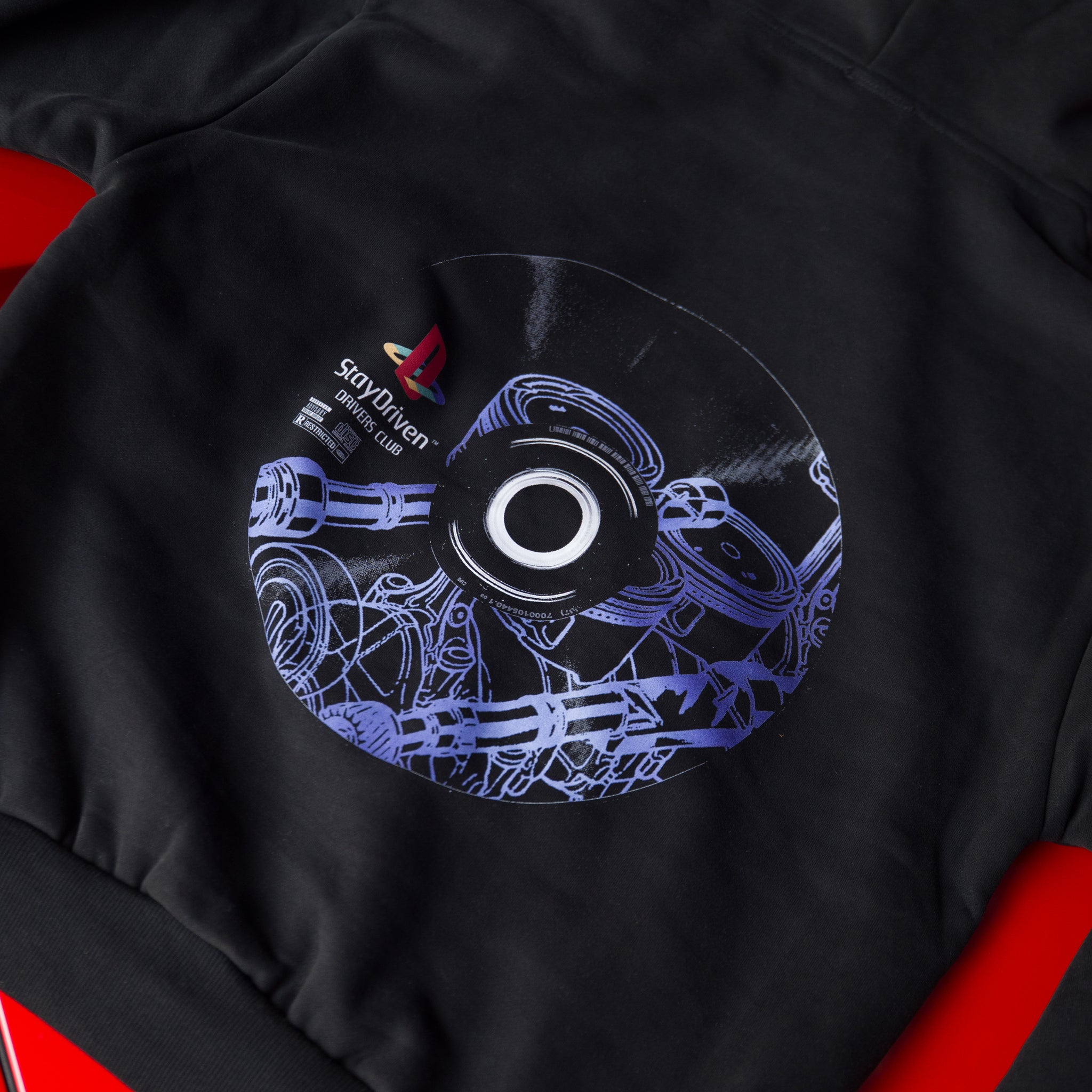 SD Compact Disc Hoodie | Black