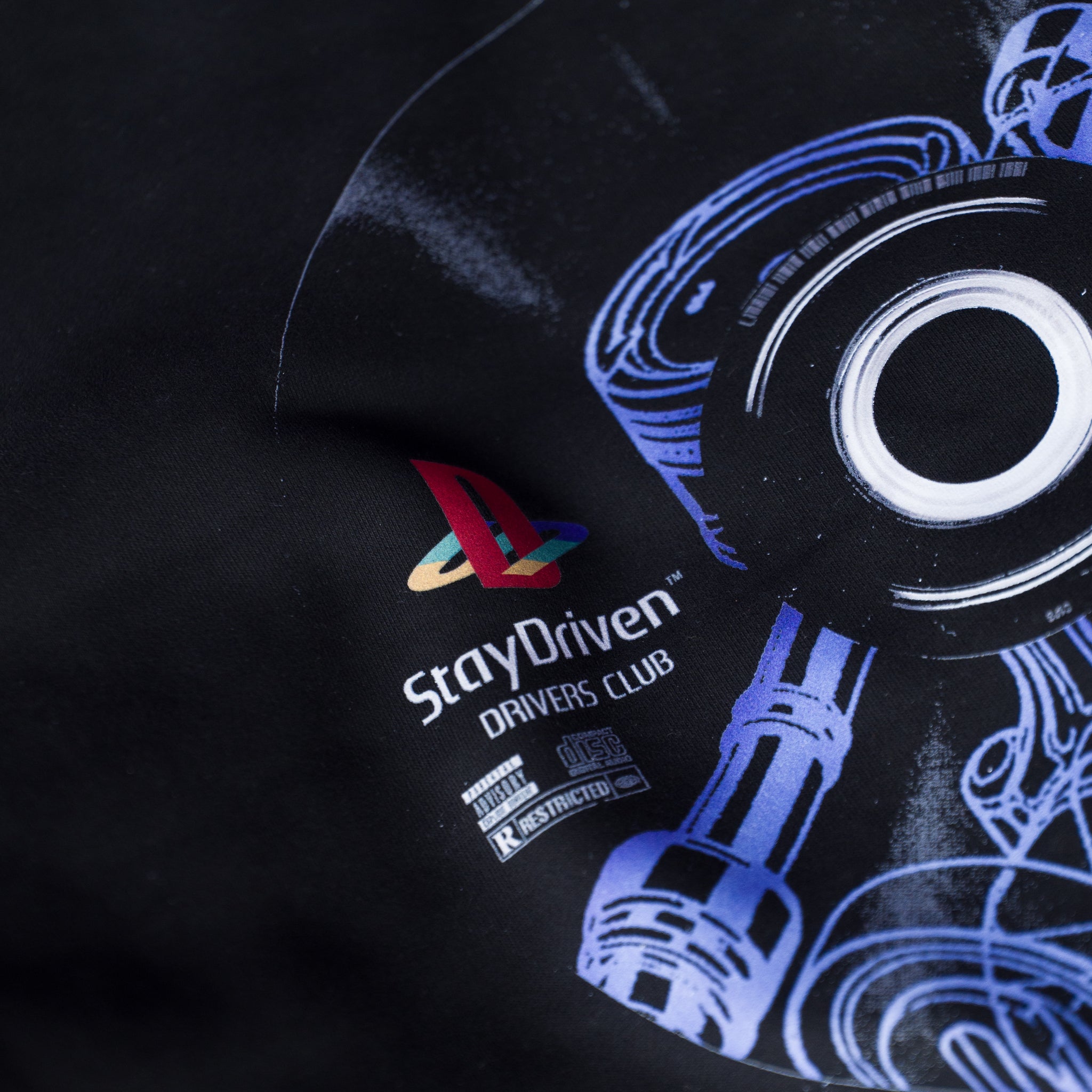 SD Compact Disc Hoodie | Black