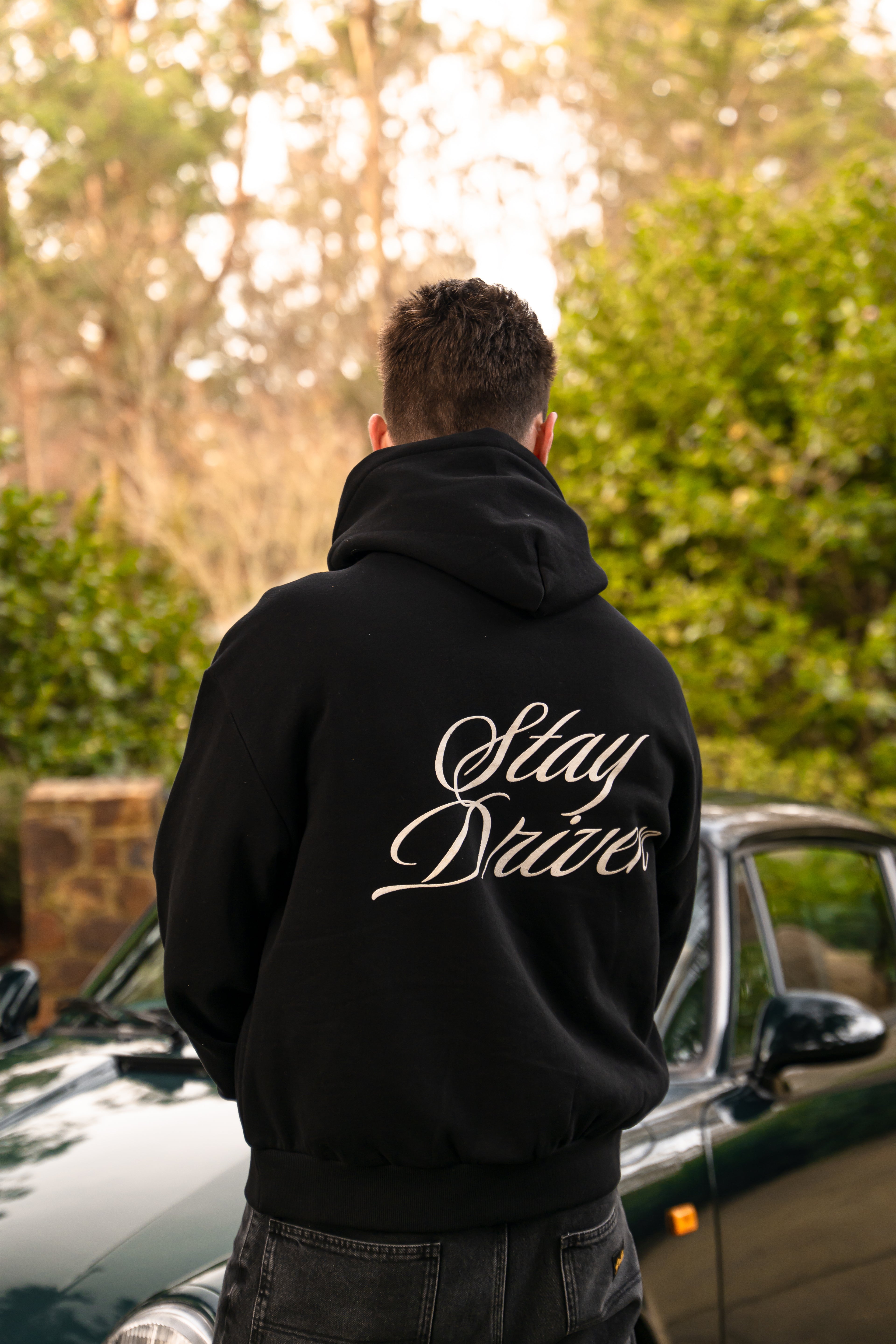 SD Logo Pullover Hoodie | Black