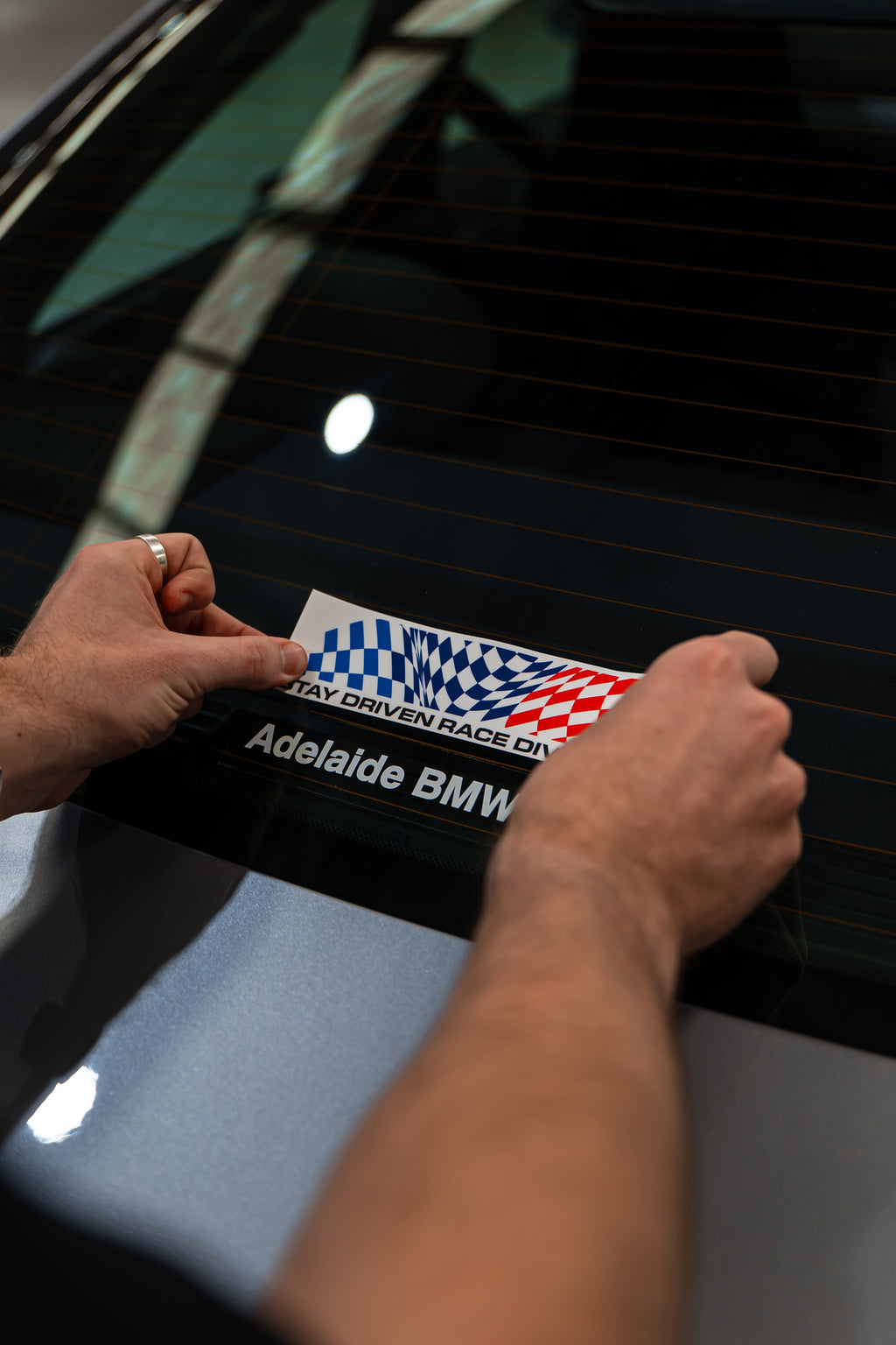 SD Race Division Slap Sticker