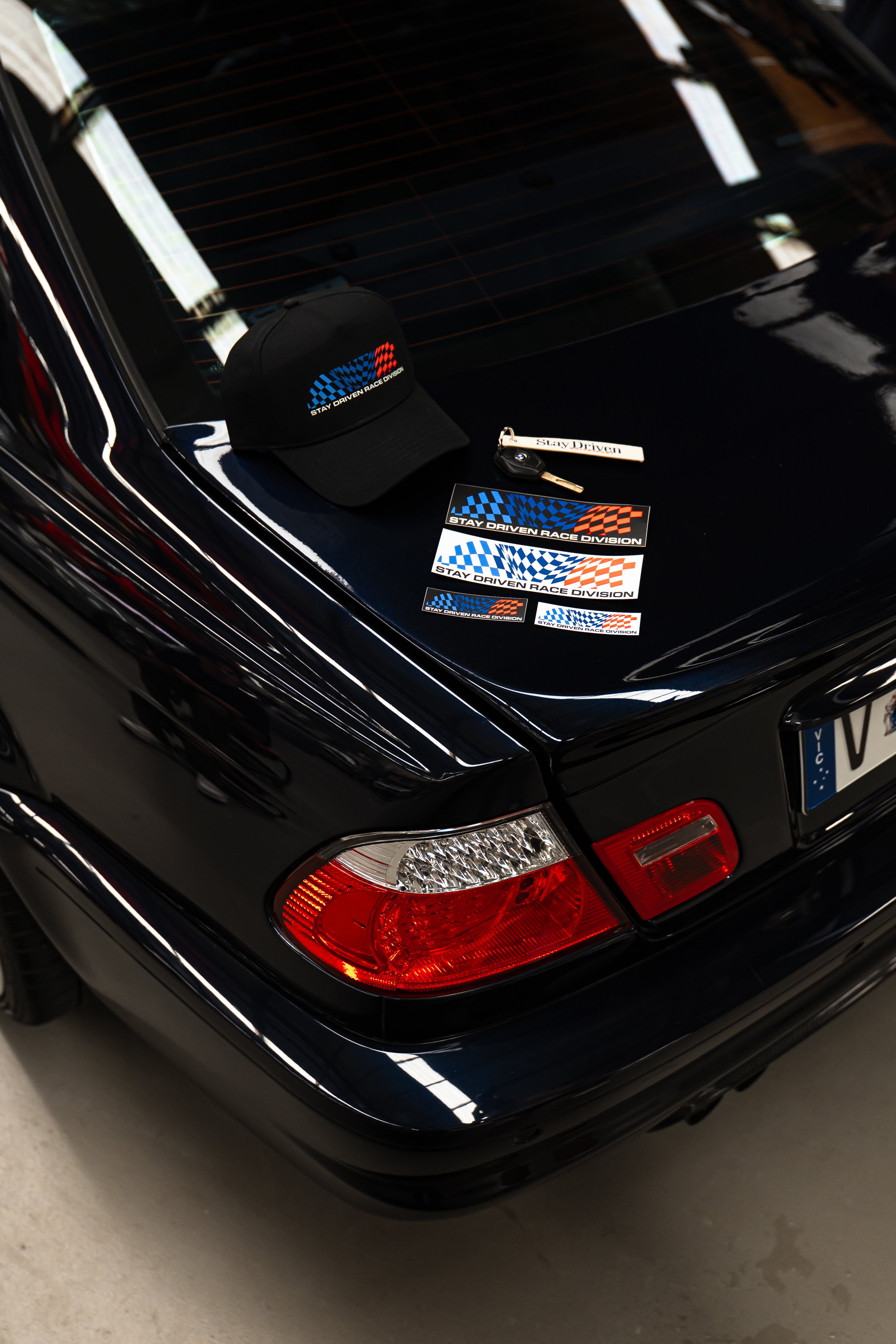 SD Race Division Slap Sticker