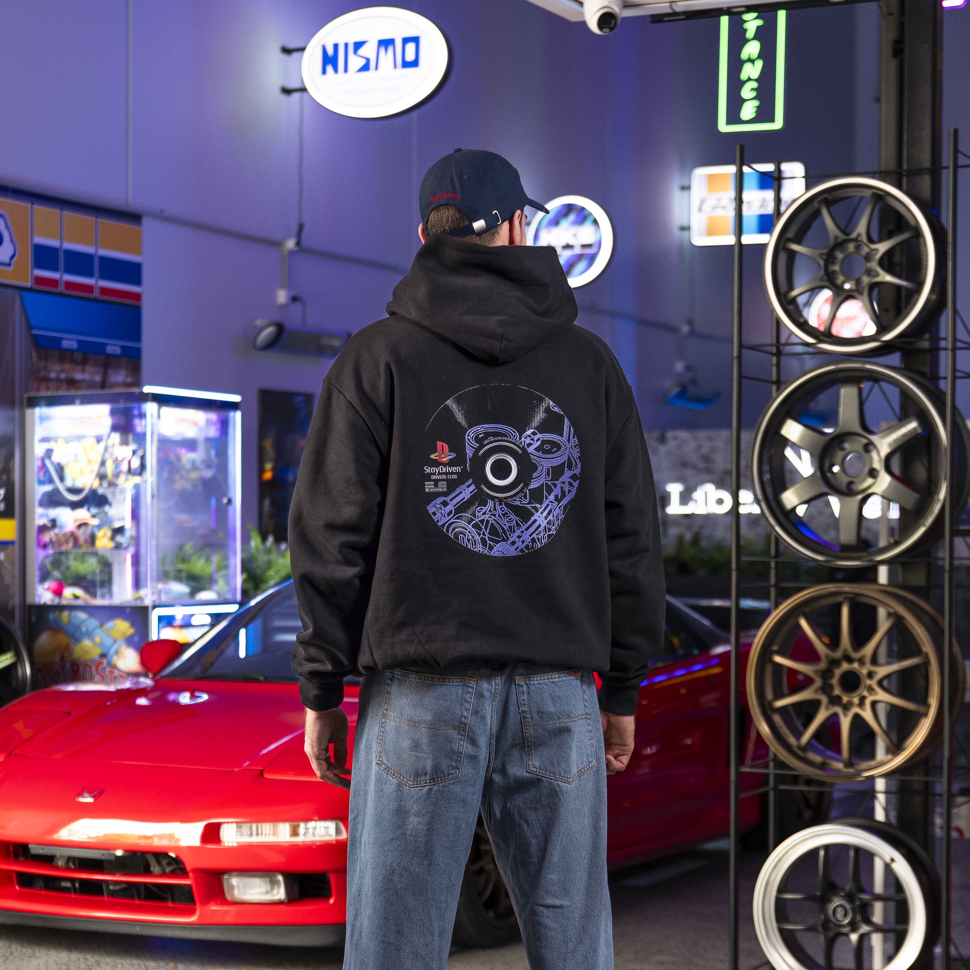 SD Compact Disc Hoodie | Black