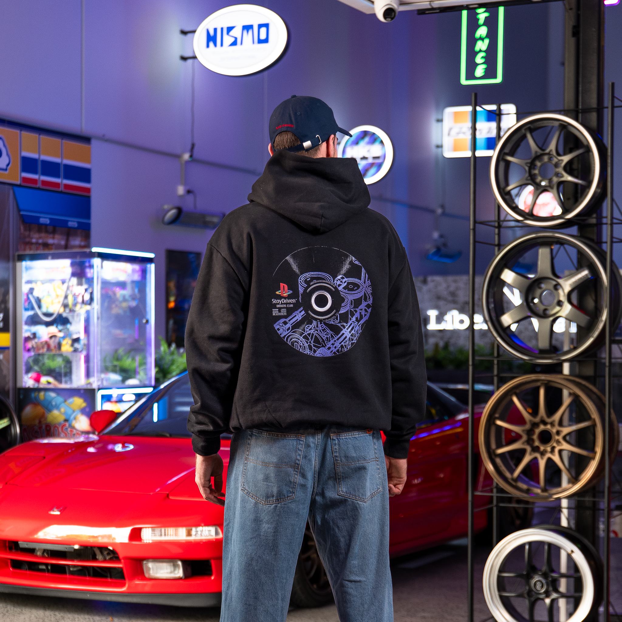 SD Compact Disc Hoodie | Black