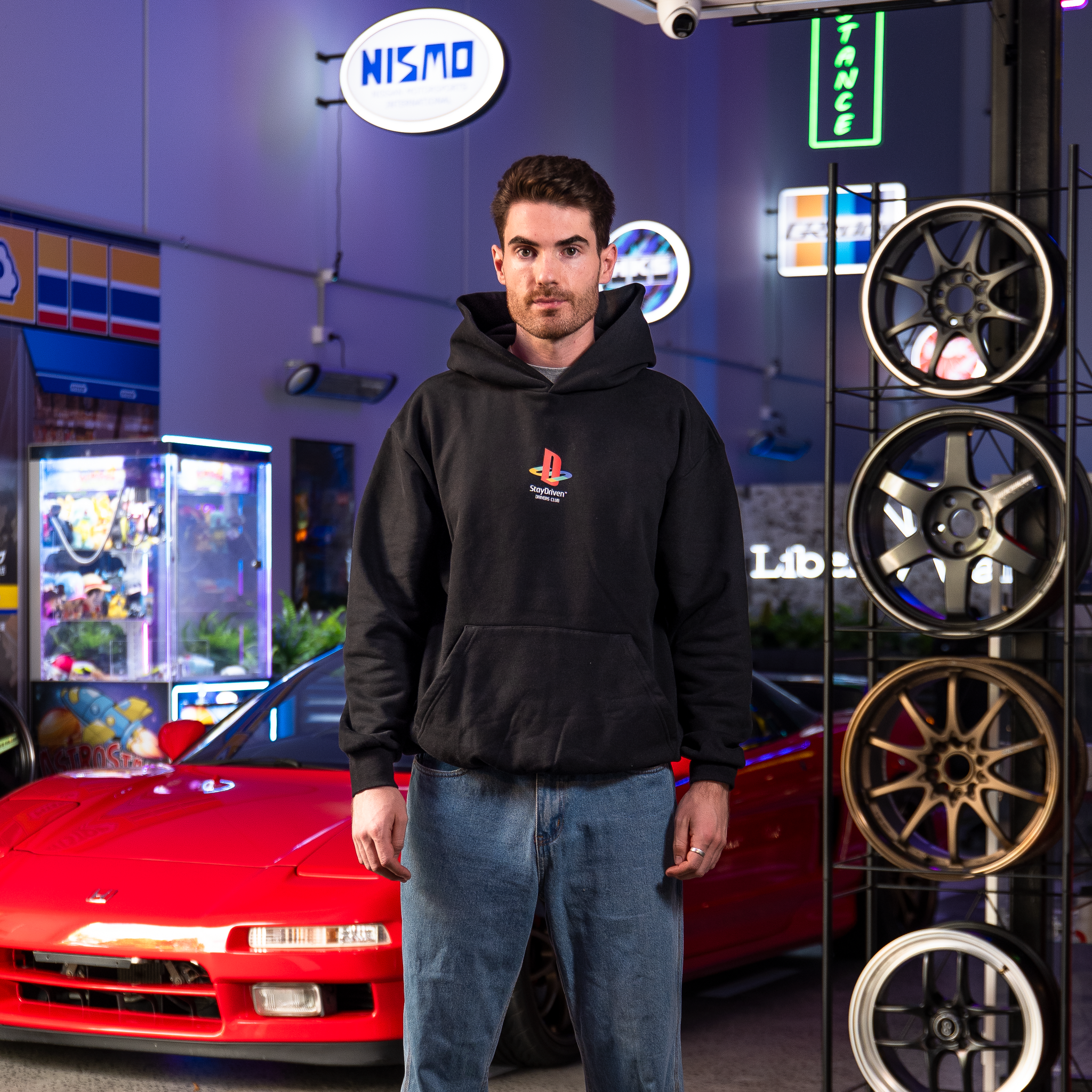 SD Compact Disc Hoodie | Black