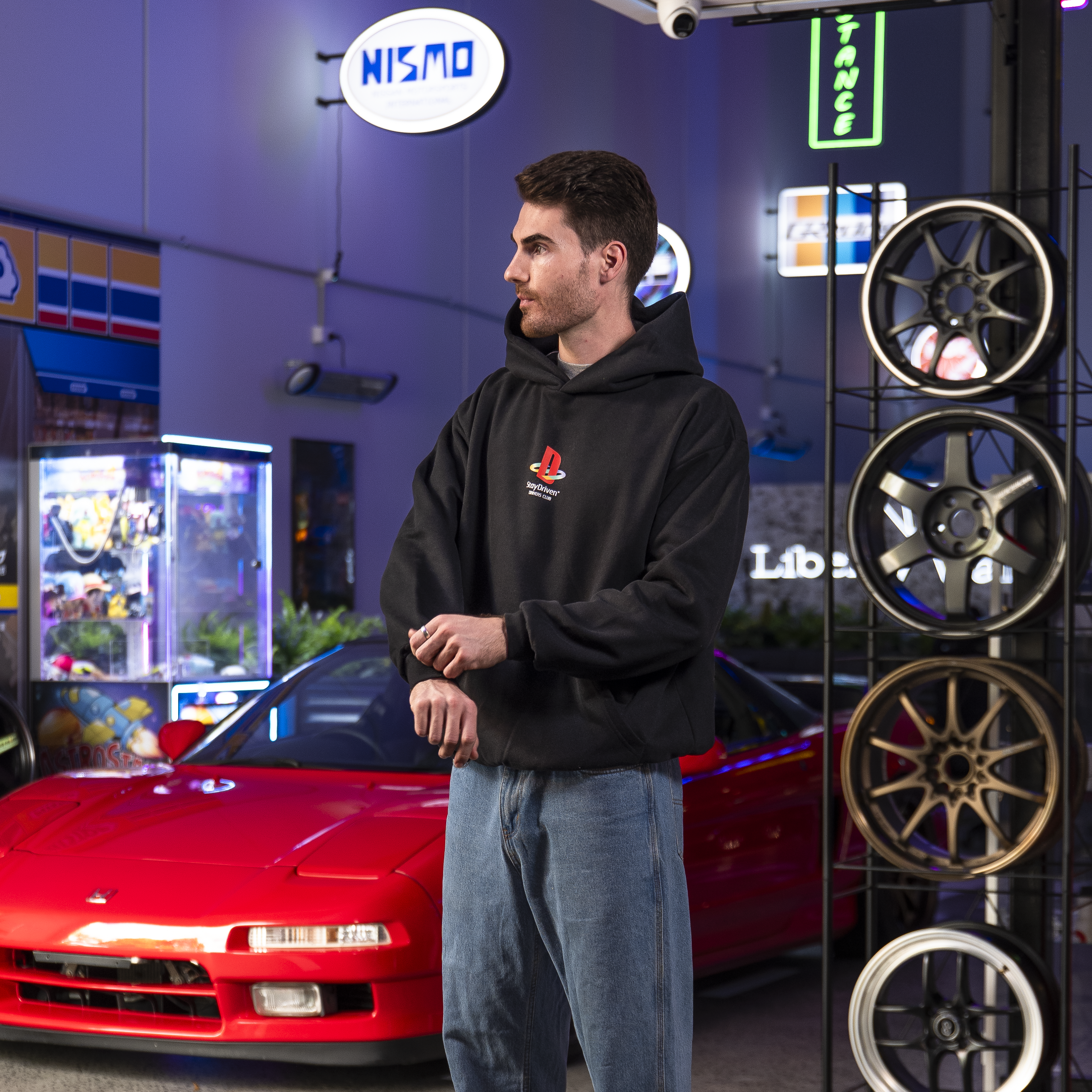 SD Compact Disc Hoodie | Black