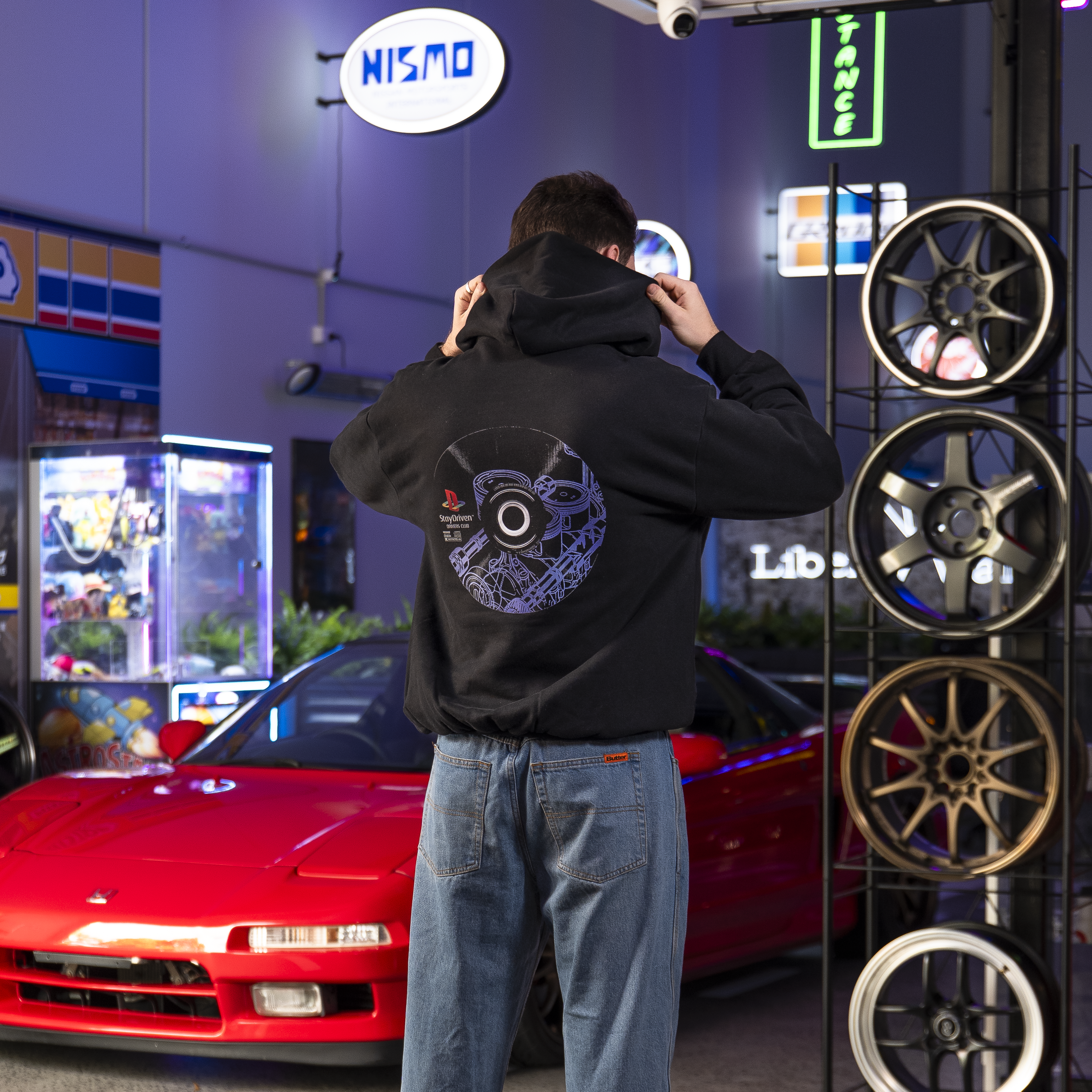 SD Compact Disc Hoodie | Black