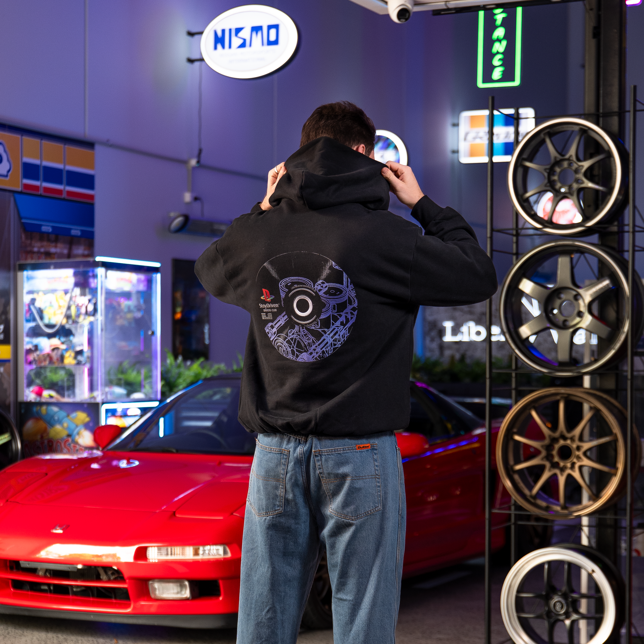 SD Compact Disc Hoodie | Black