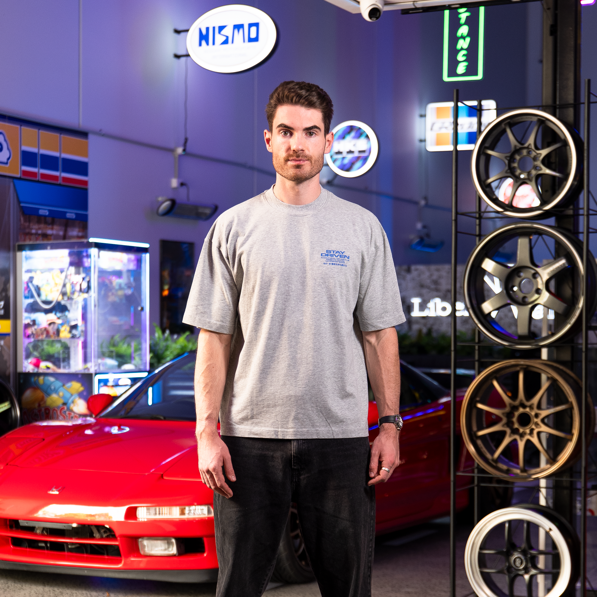 SD Akagiyama T-Shirt | Heather Grey