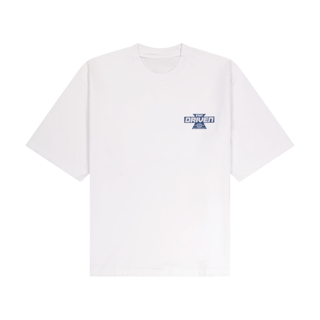 SD Pit Crew Tee | White