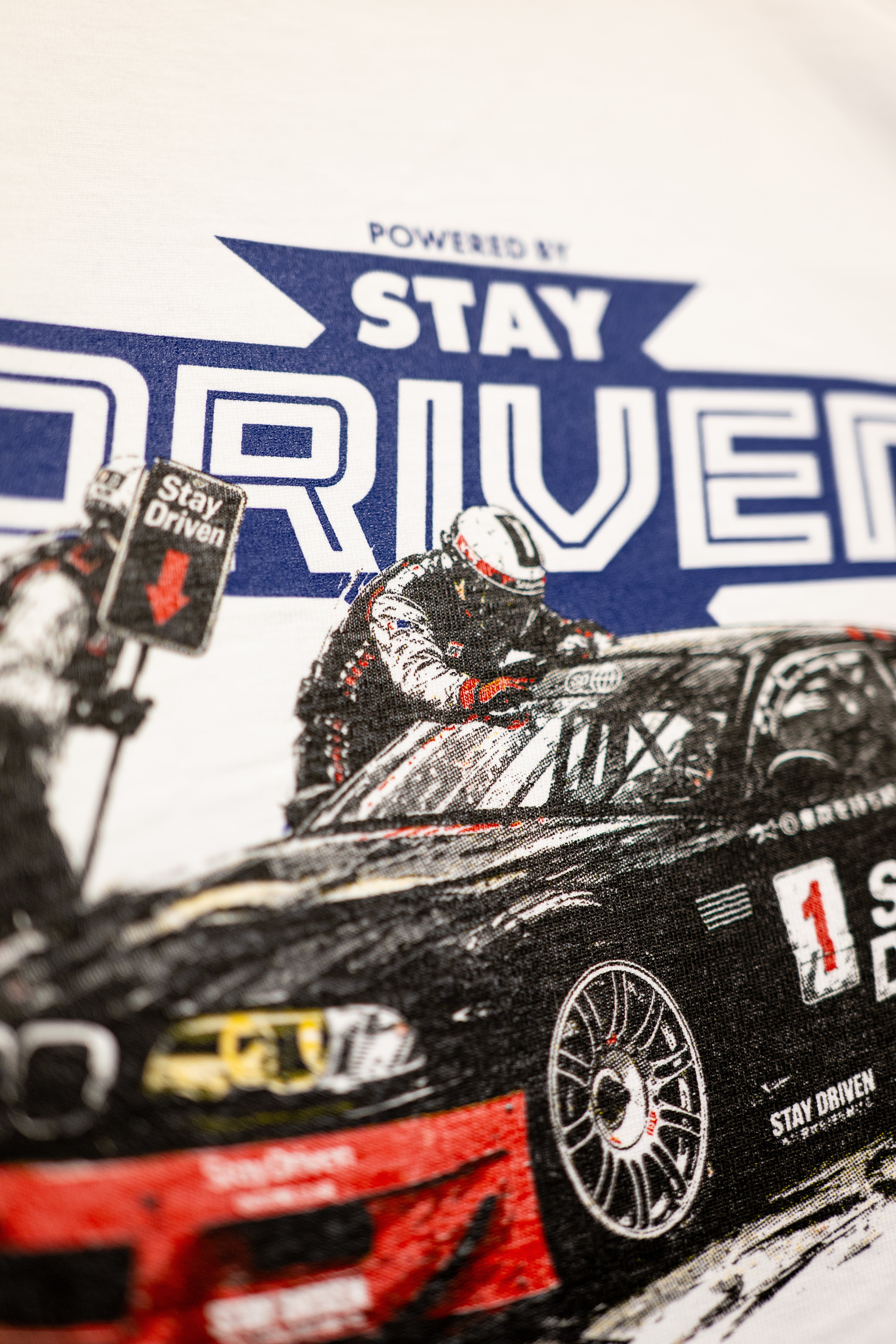 SD Pit Crew Tee | White