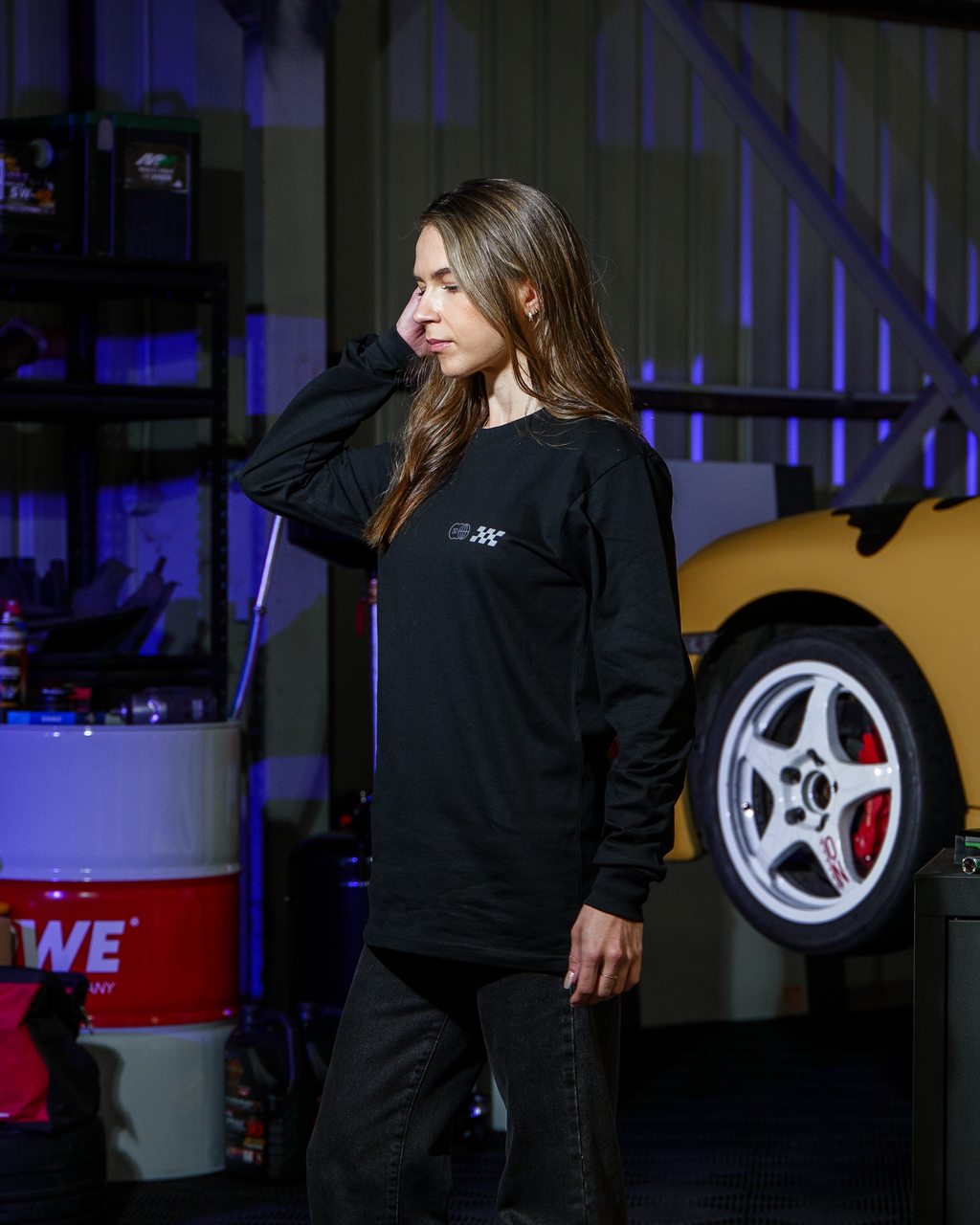 SD Silhouette Long Sleeve | Black