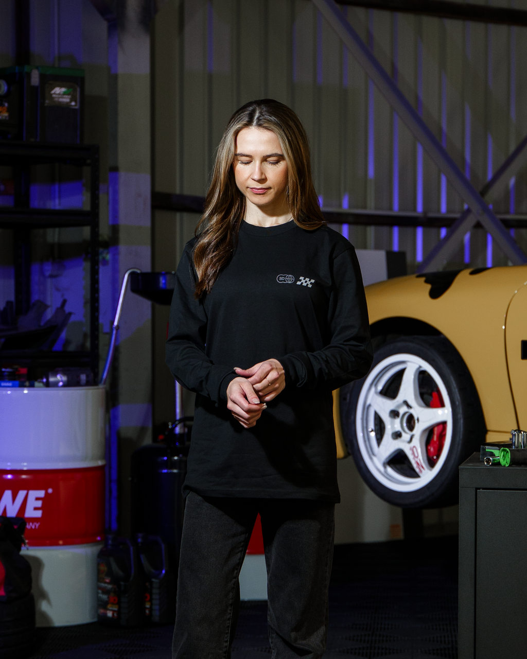 SD Silhouette Long Sleeve | Black