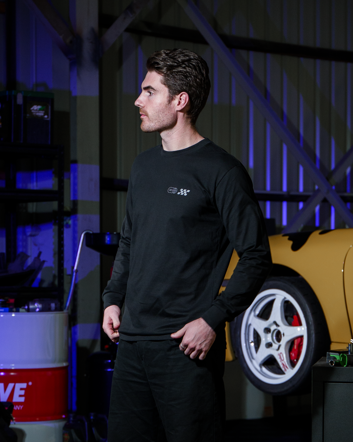 SD Silhouette Long Sleeve | Black