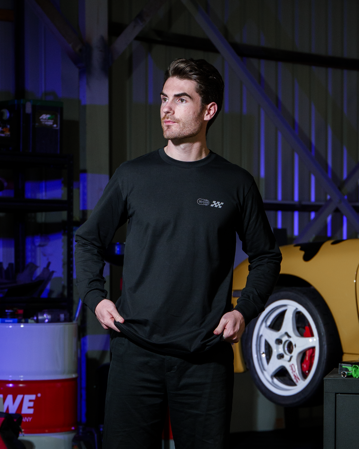 SD Silhouette Long Sleeve | Black