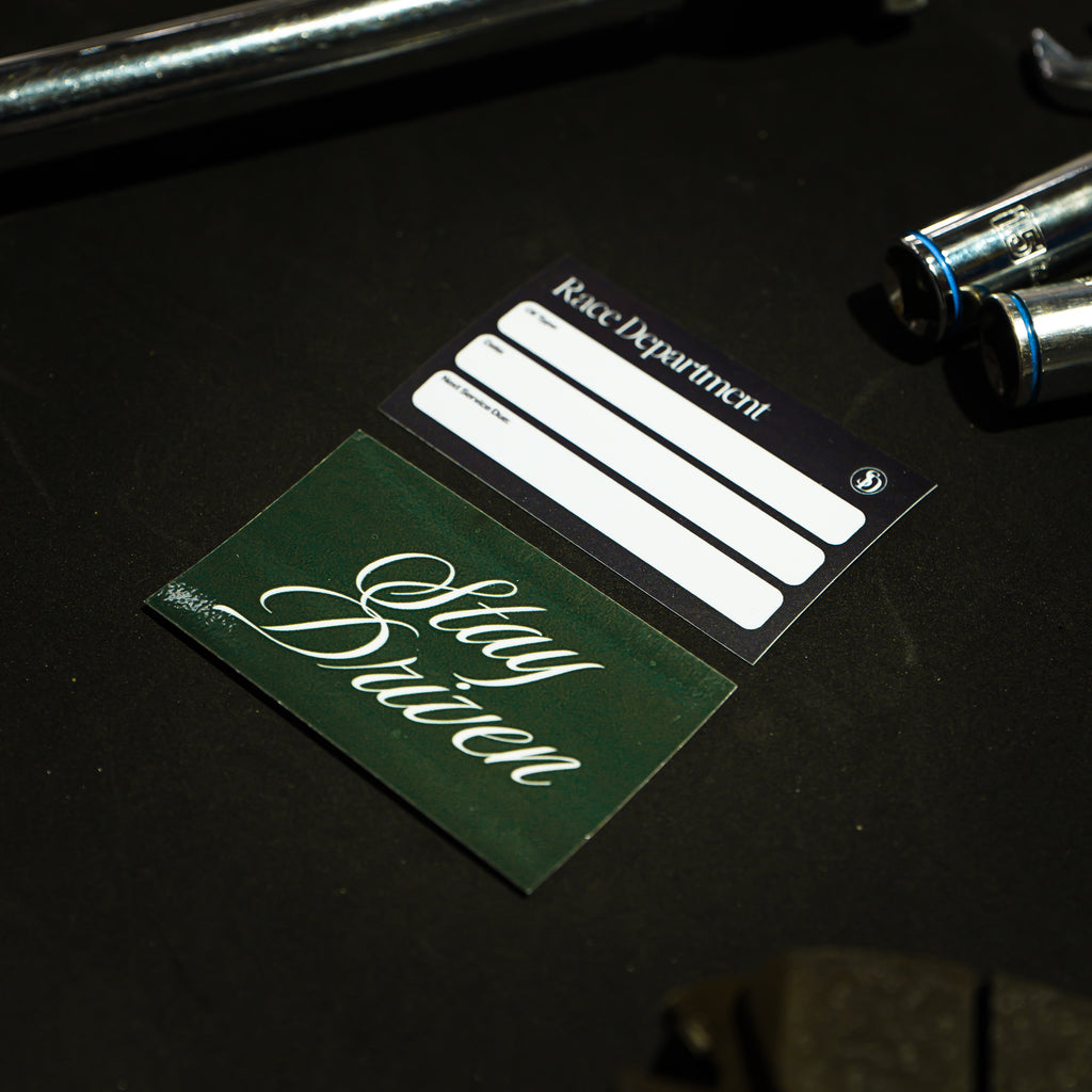 SD Service Sticker - Black/Green