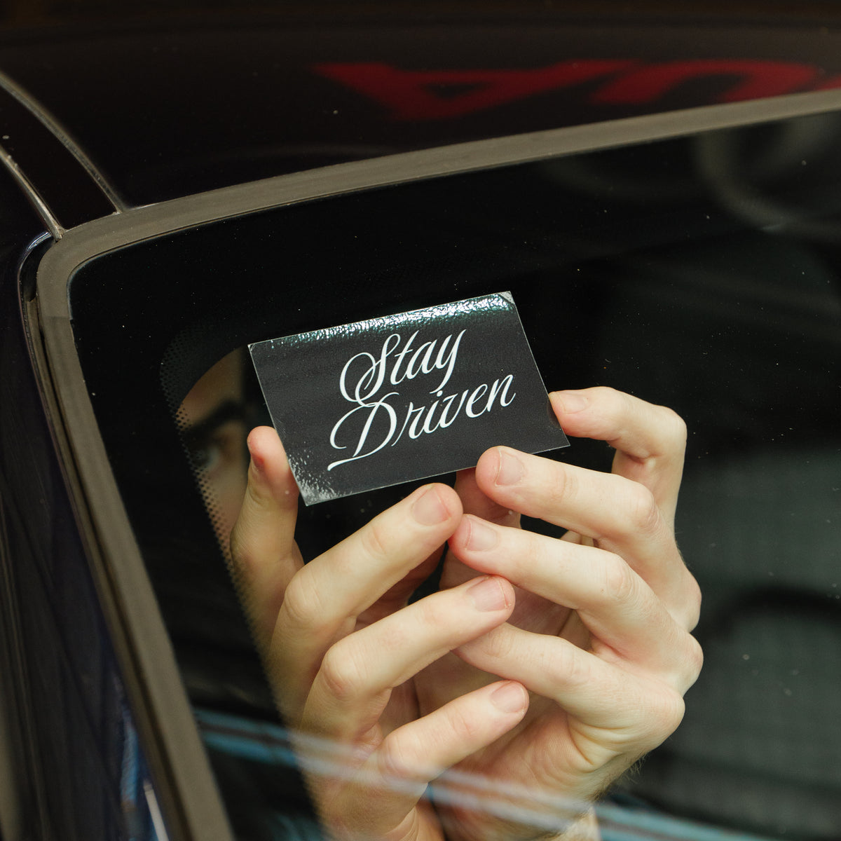 SD Service Sticker - Black/Green
