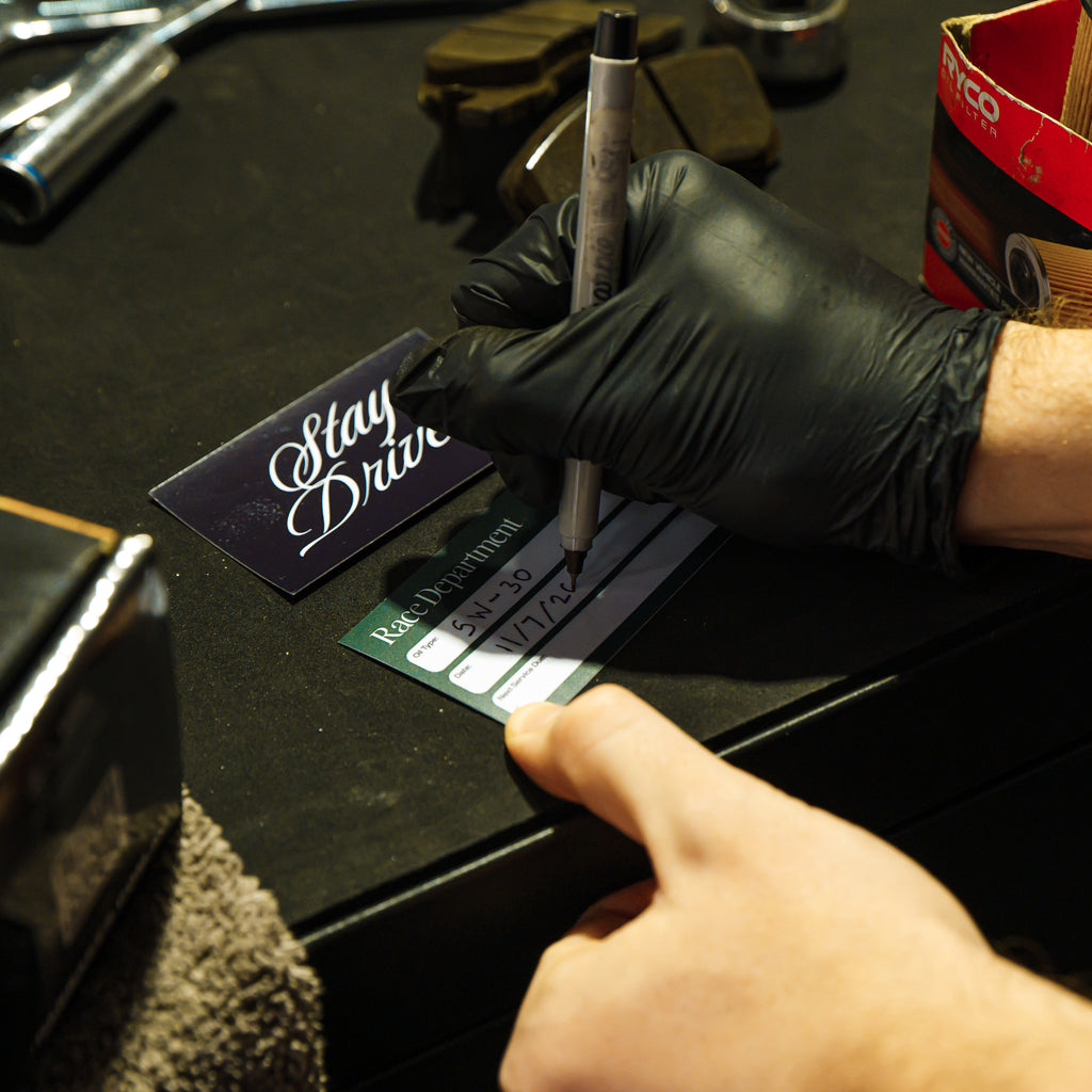 SD Service Sticker - Black/Green