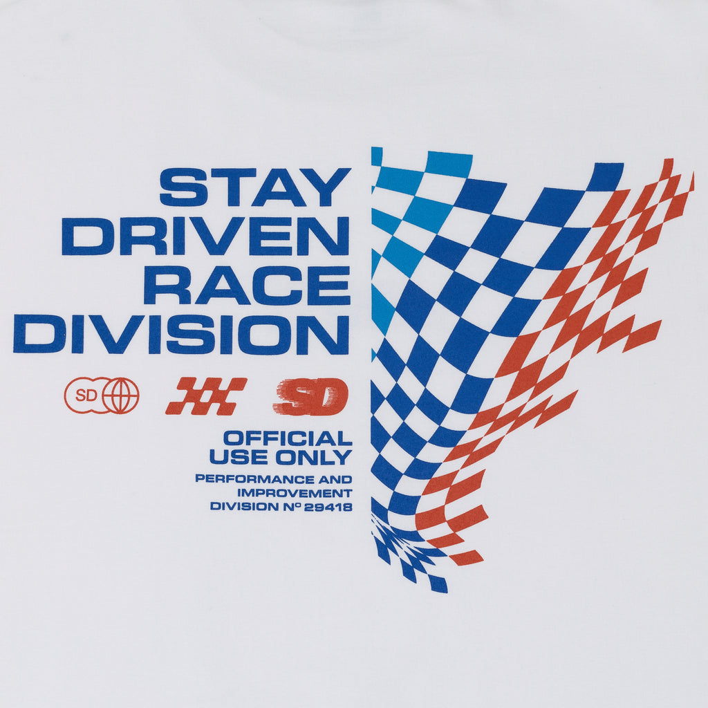SD Race Division T-Shirt | White