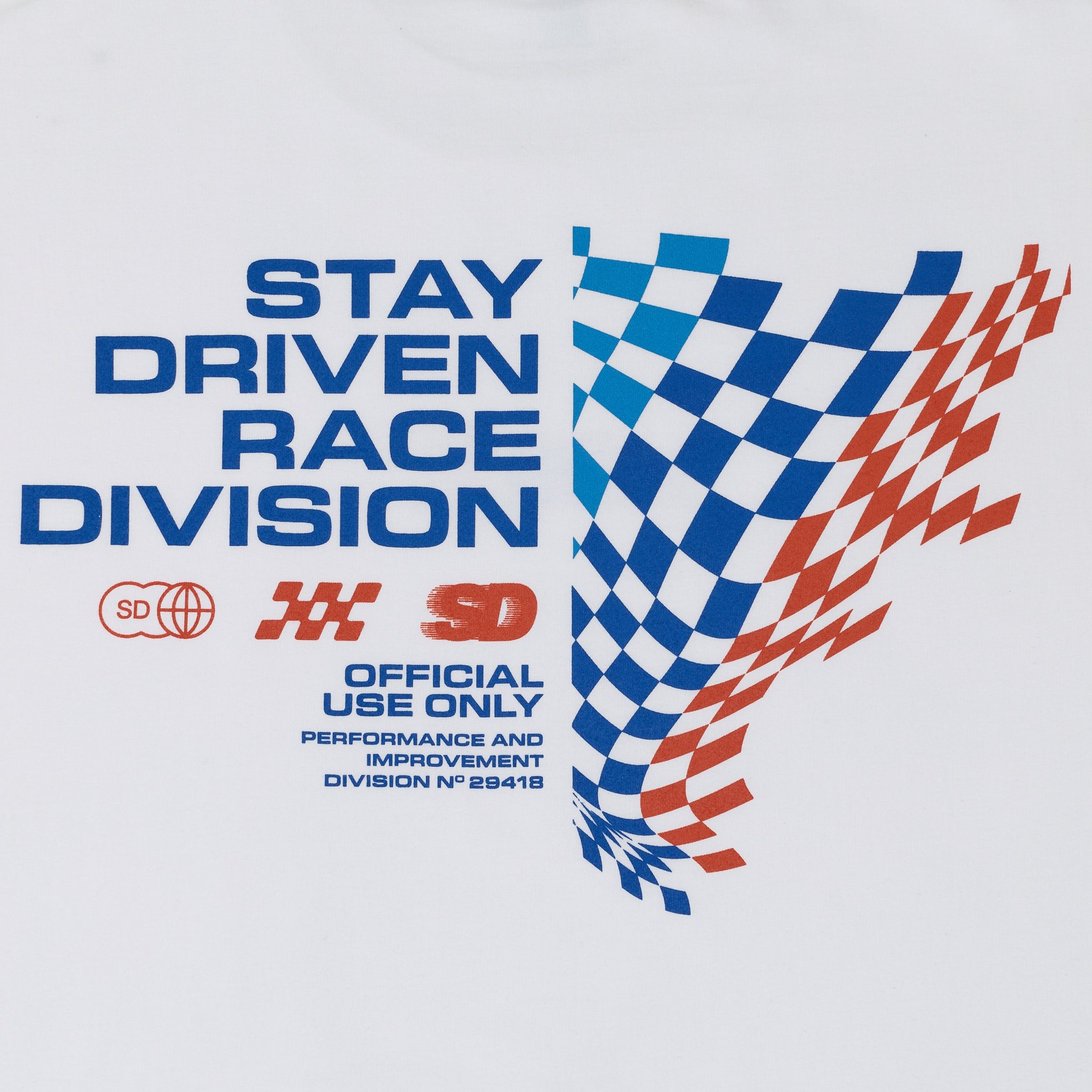SD Race Division T-Shirt | White