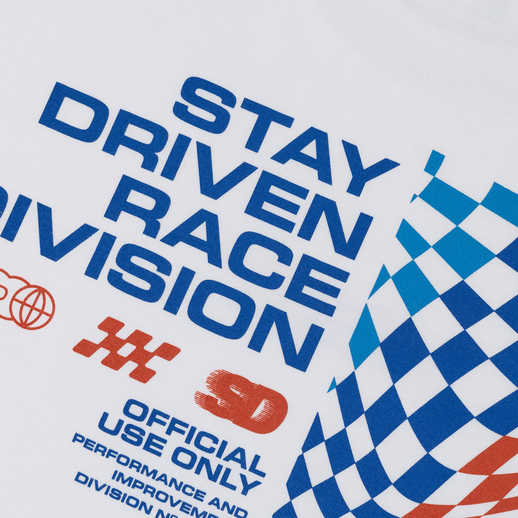 SD Race Division T-Shirt | White