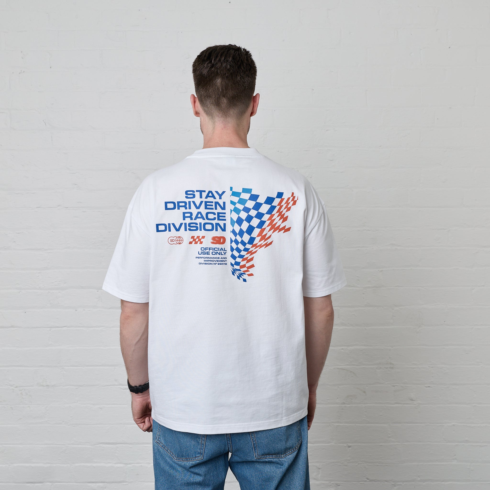 SD Race Division T-Shirt | White