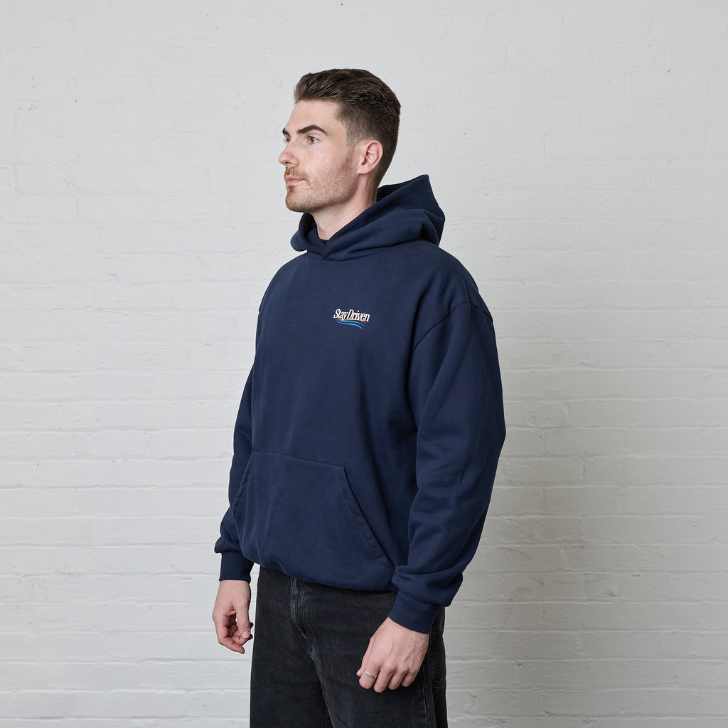 SD DTM Pullover Hoodie | Faded Navy