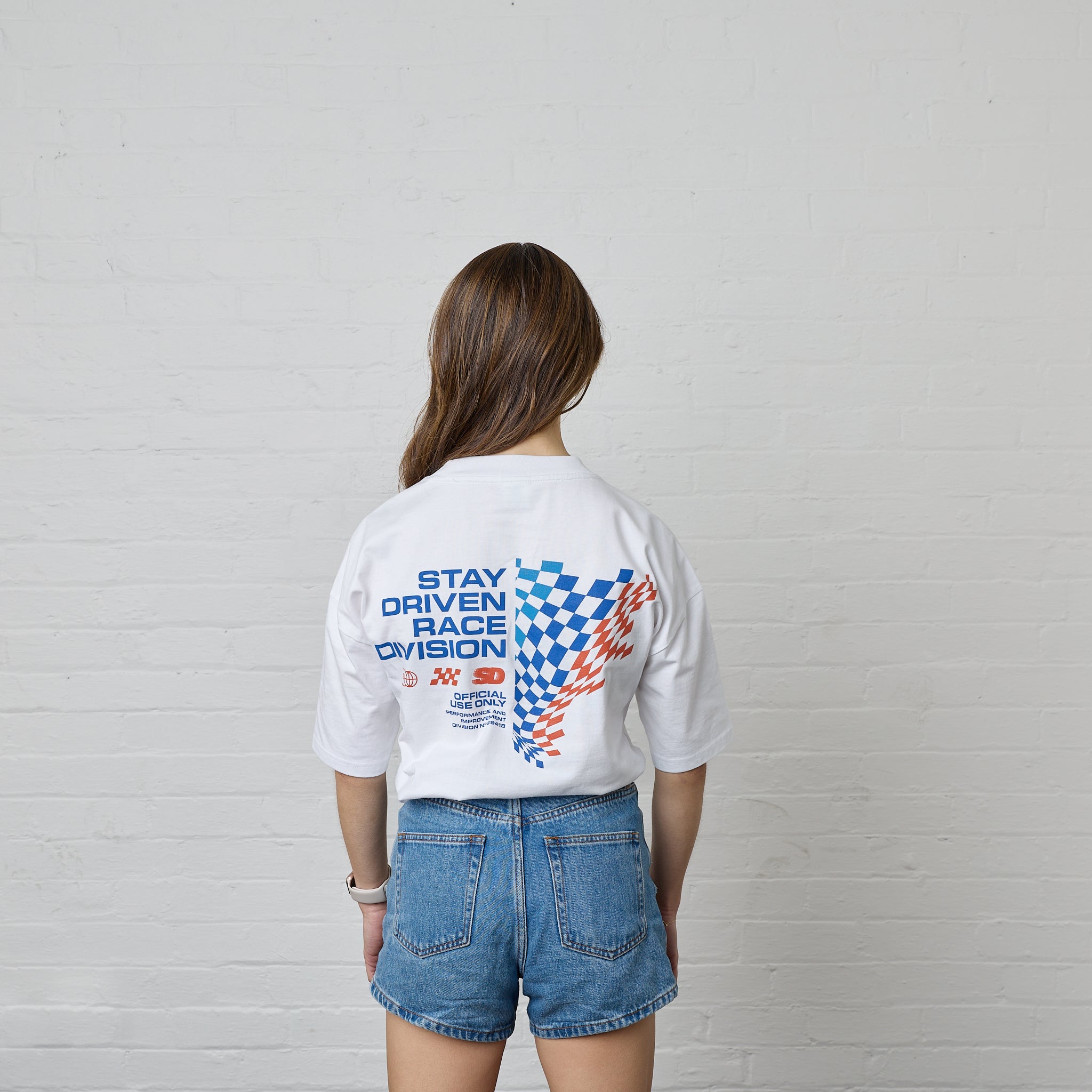 SD Race Division T-Shirt | White