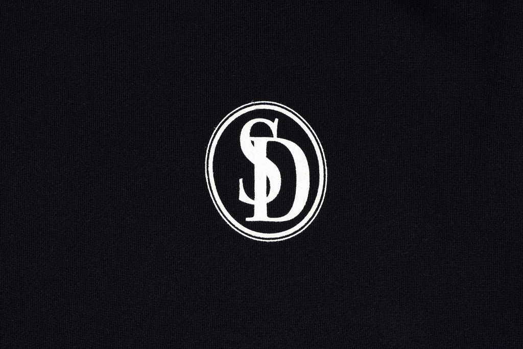 SD Logo Pullover Hoodie | Black