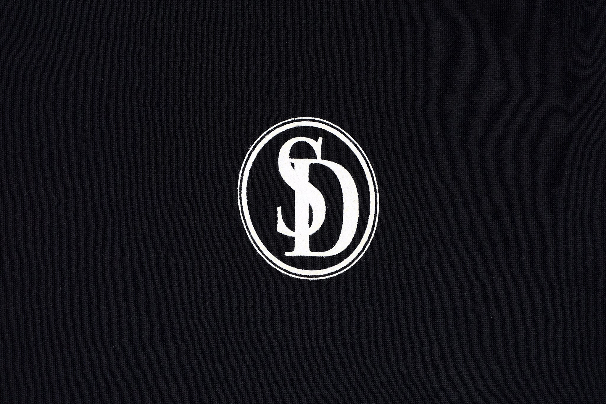 SD Logo Pullover Hoodie | Black