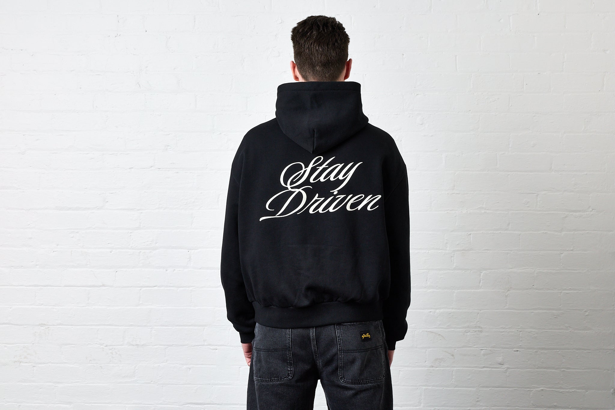 SD Logo Pullover Hoodie | Black