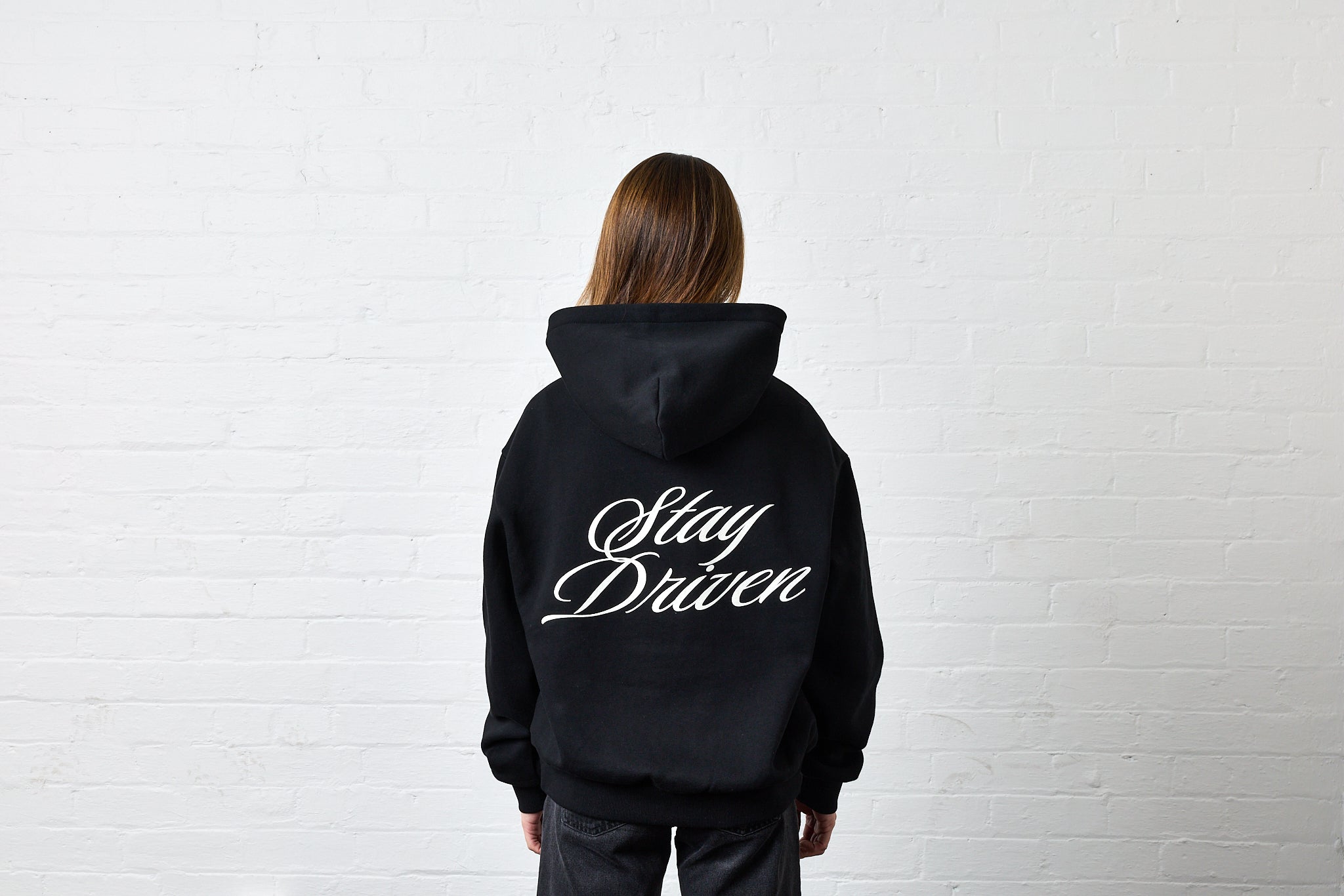 SD Logo Pullover Hoodie | Black