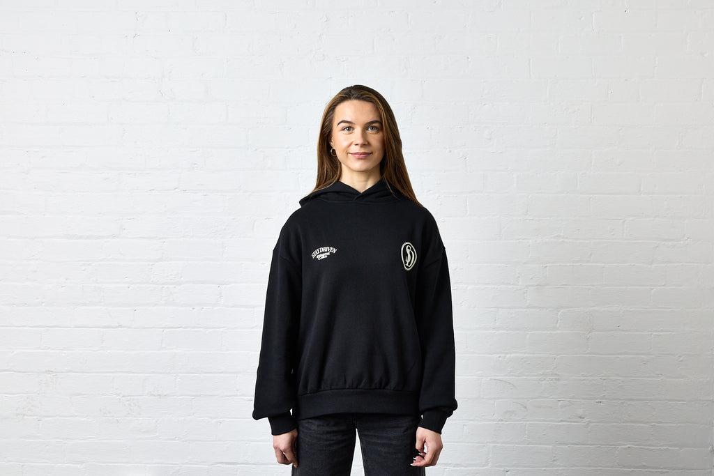 SD Logo Pullover Hoodie | Black