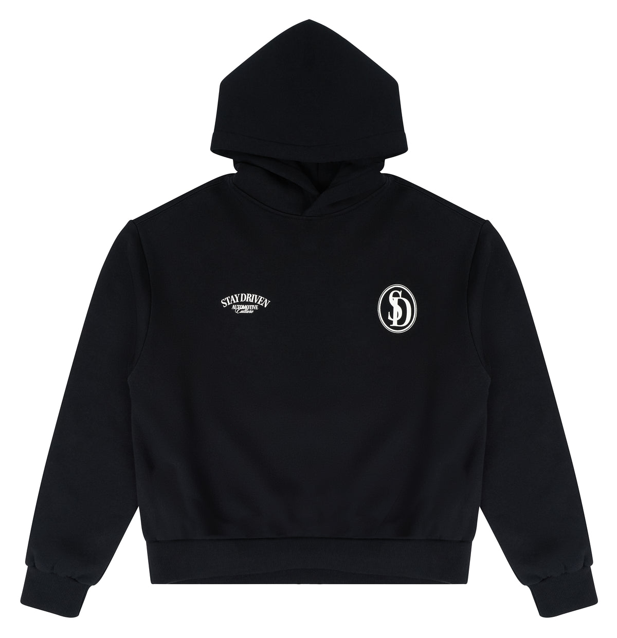 SD Logo Pullover Hoodie | Black